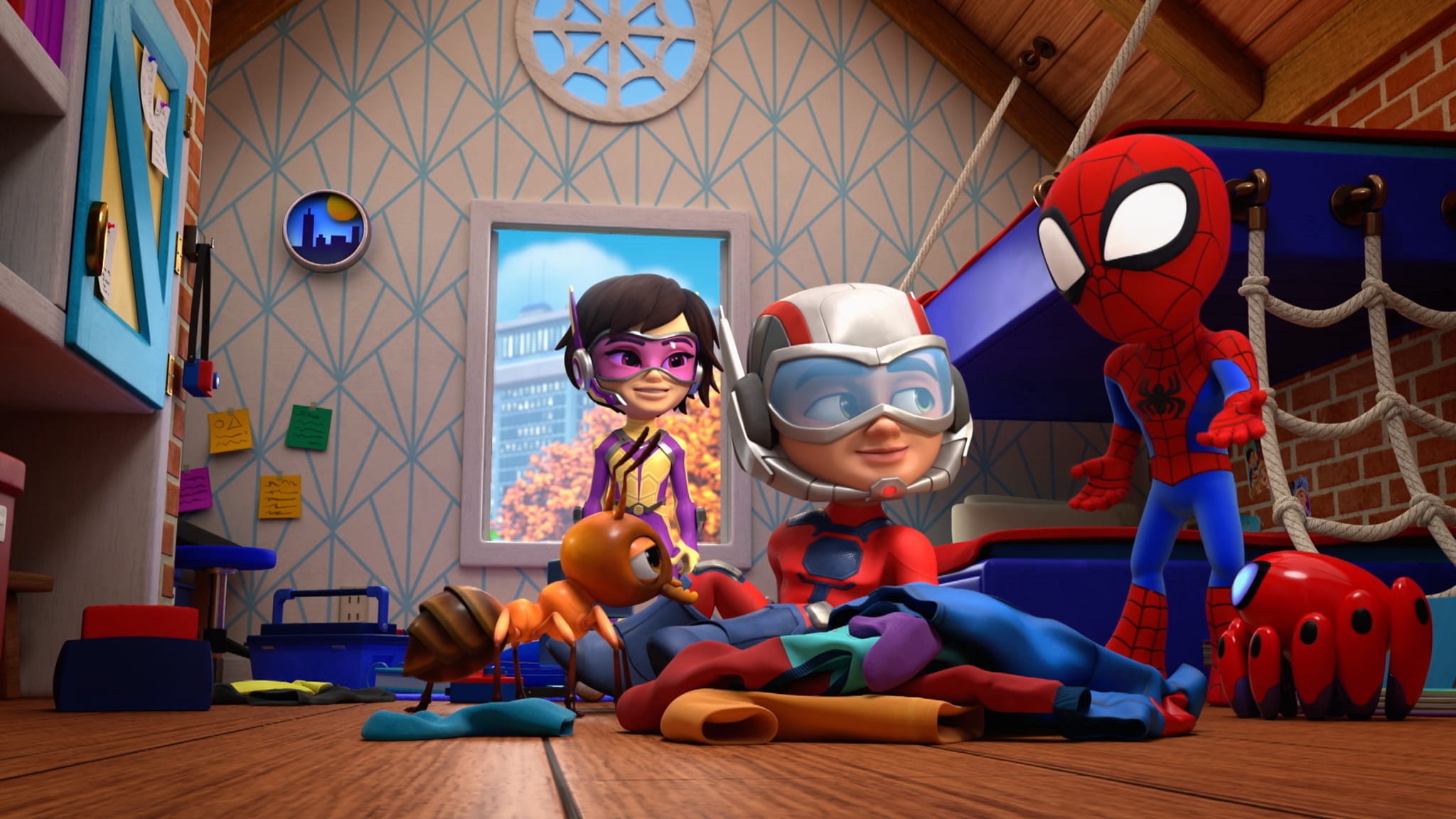 Spidey e i suoi fantastici amici - S2E20 - Una soluzione sciropposa / Formica piccola, problema grande