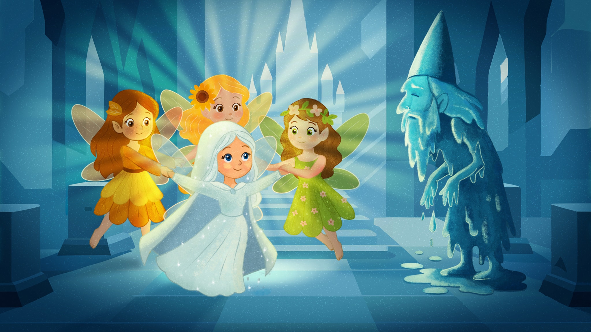 Buonanotte con Carolina - Storie e letterine - S1E9 - Le fate delle stagioni