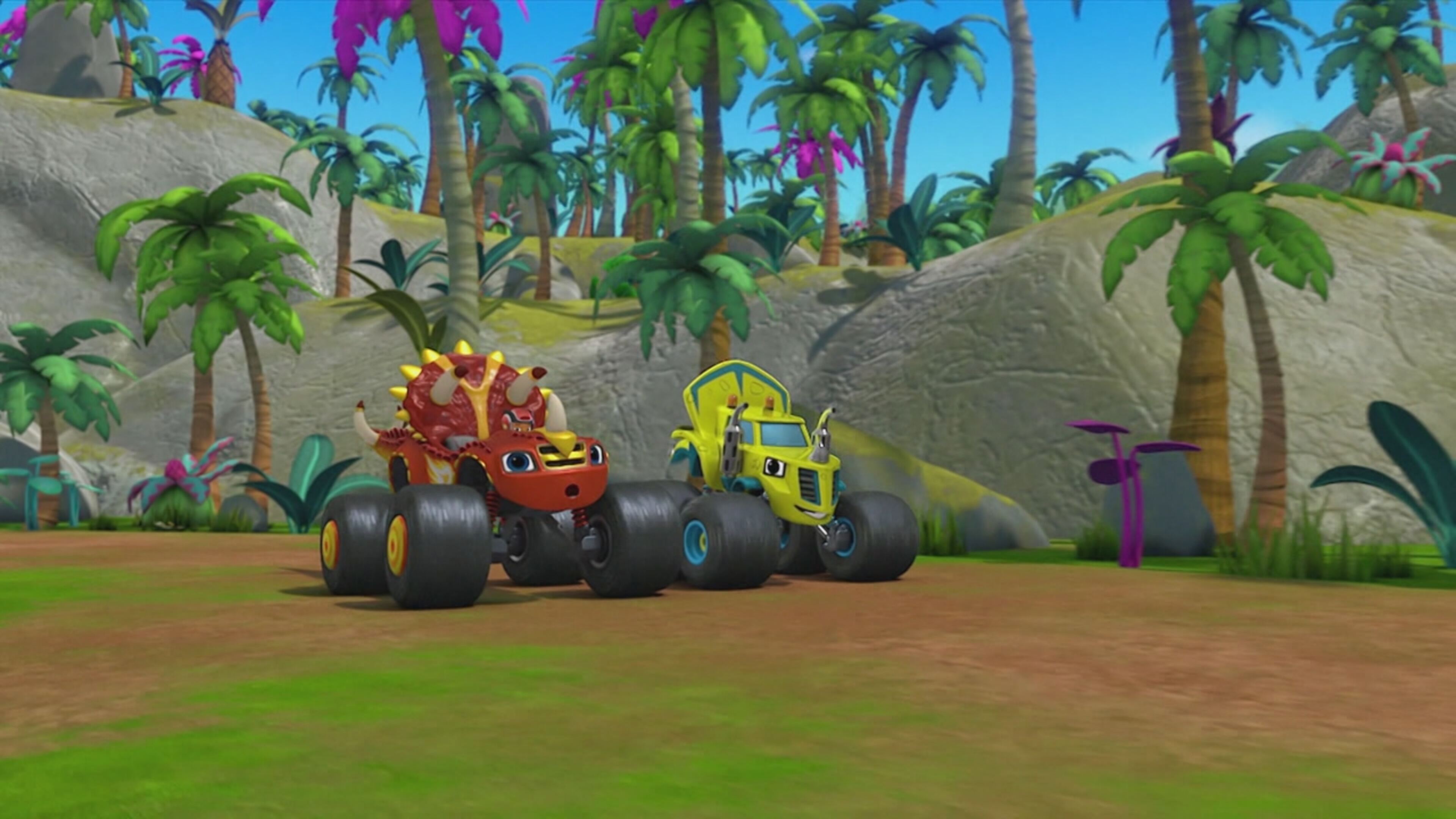 Blaze e le megamacchine - S6 Ep.3 - Il Dino Rally