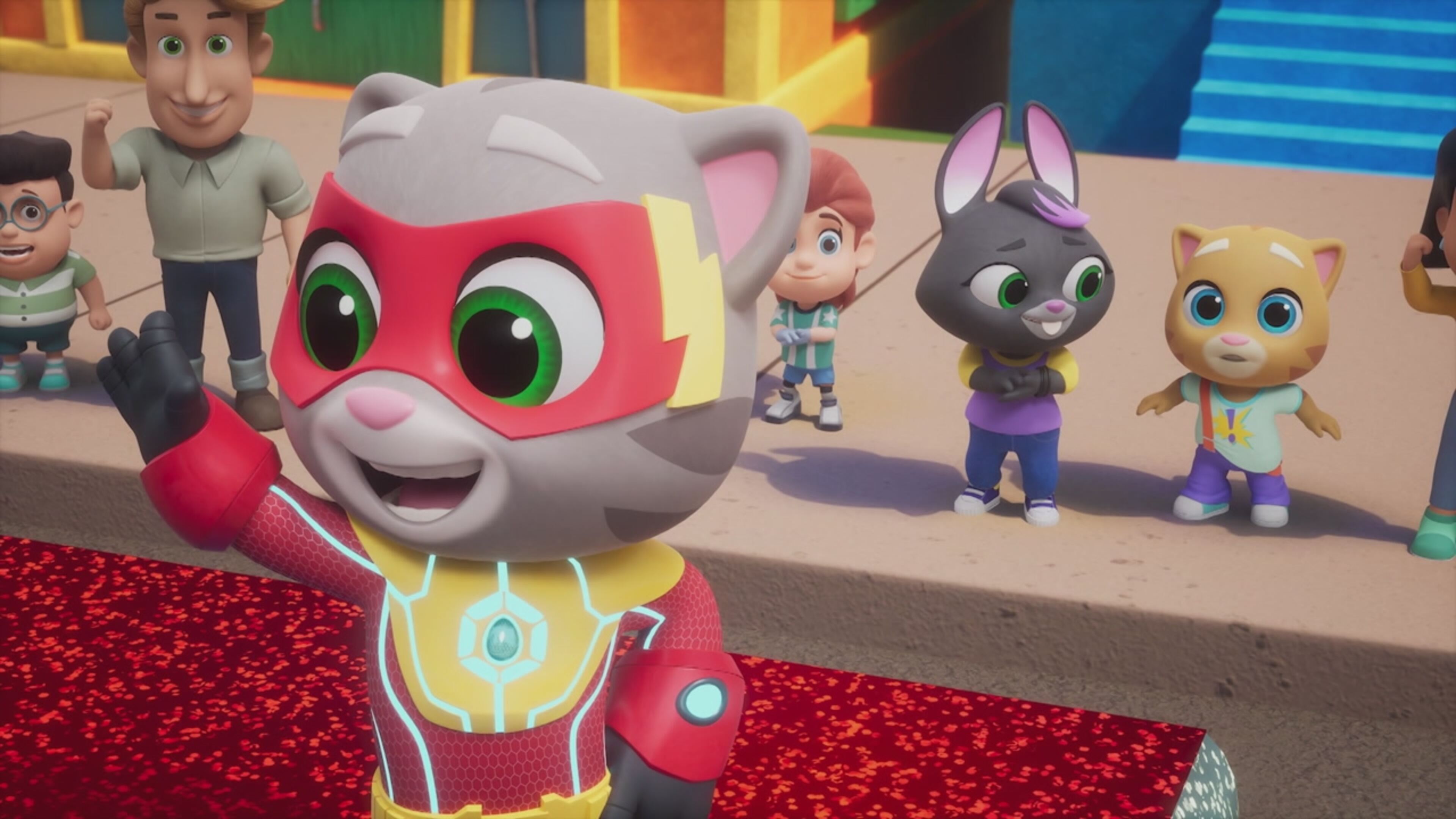 Talking Tom Heroes: super amici - S1 Ep.14 - Invasori in casa