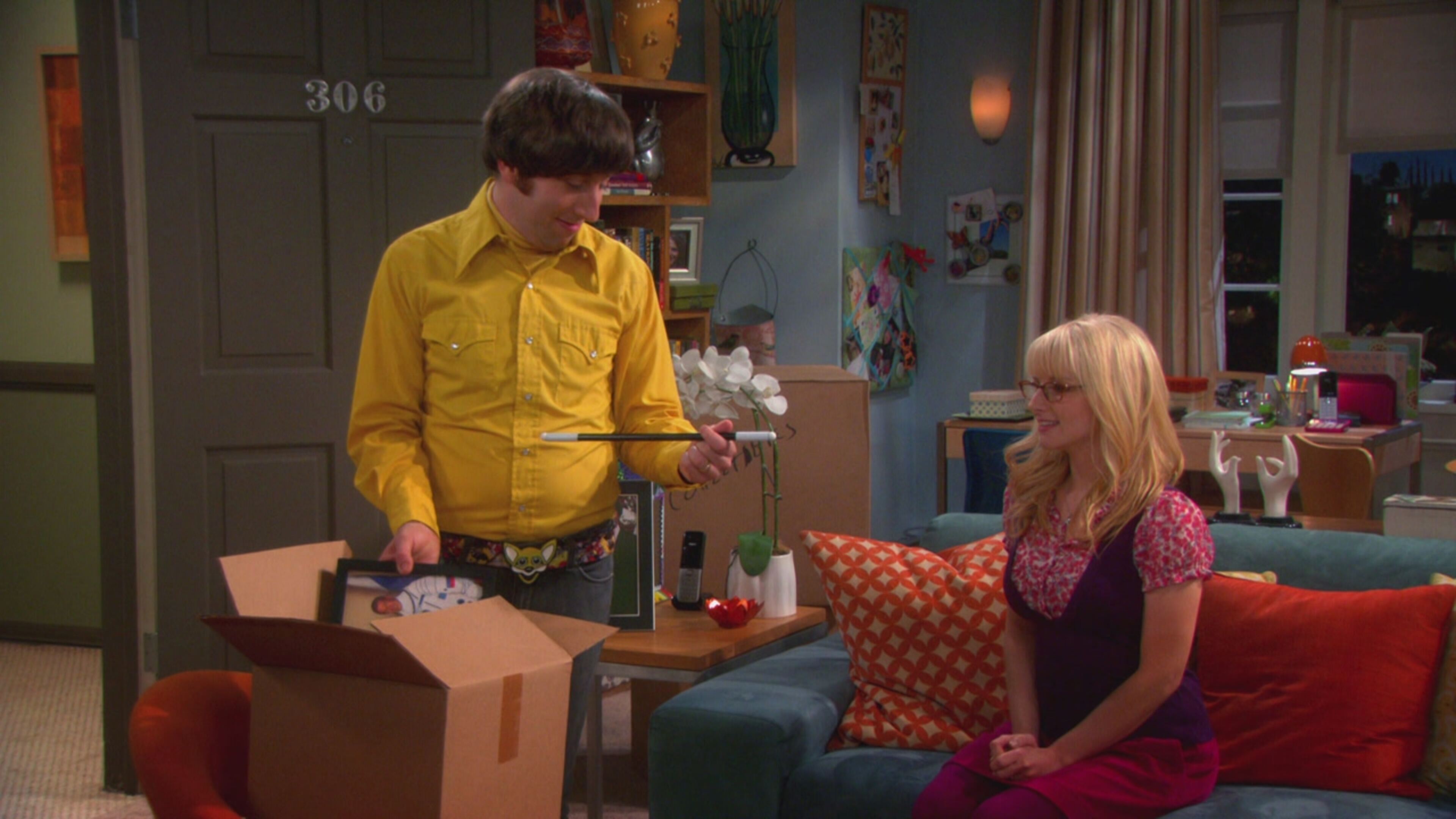 Big bang theory 6 - S6 Ep7 La configurazione abitativa