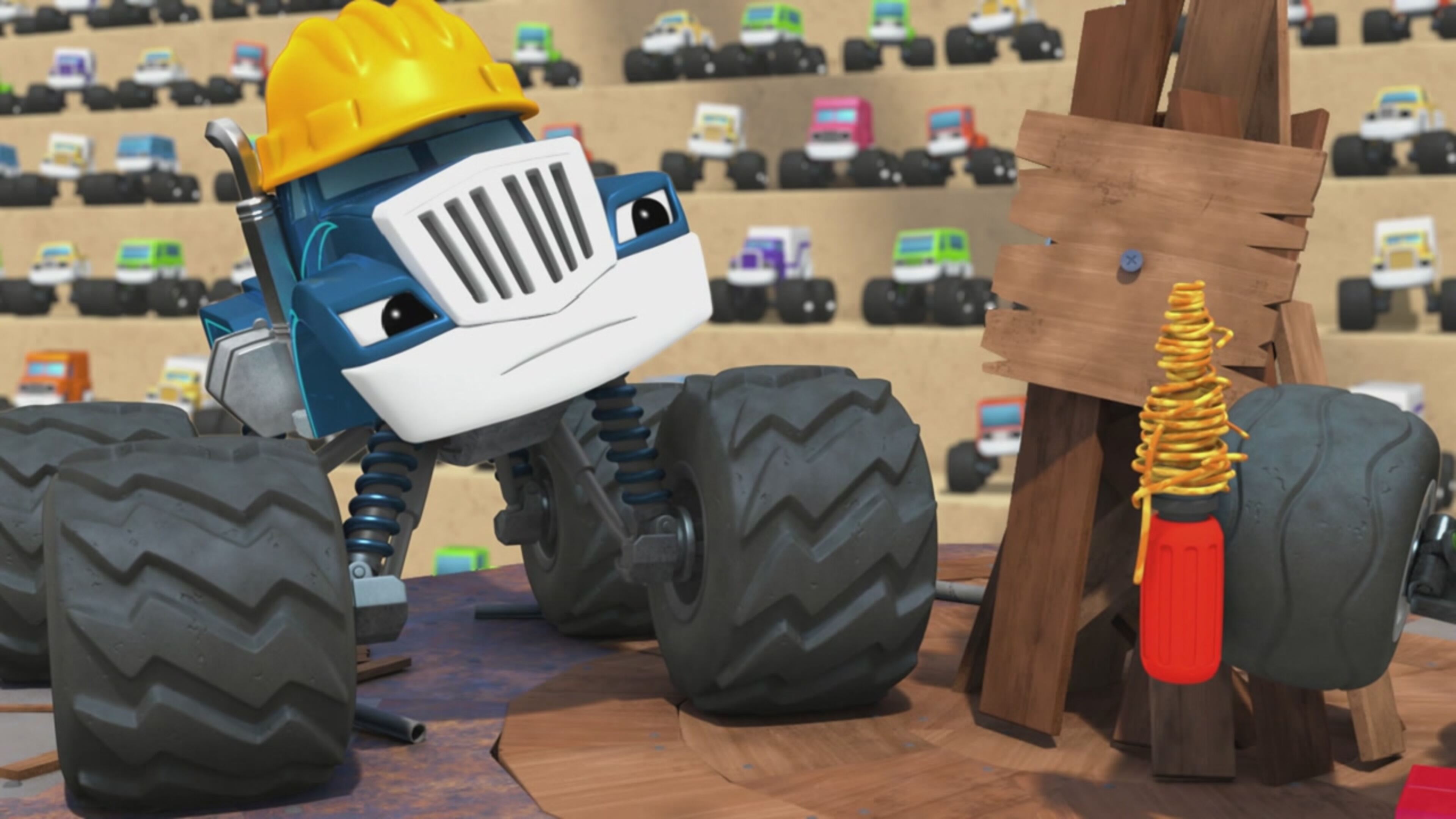 Blaze e le megamacchine - S6 Ep.7 - La gara di costruzione