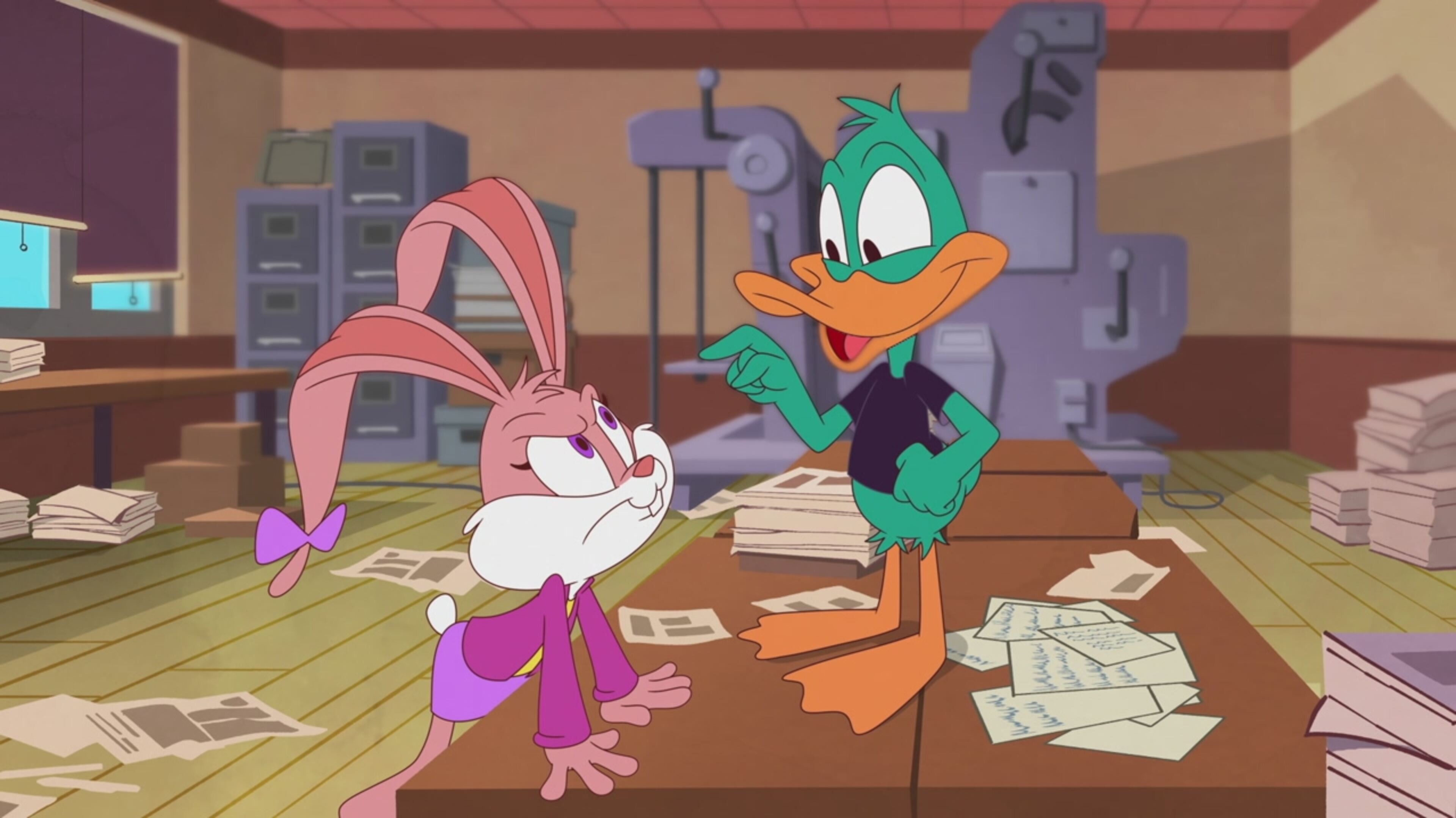 Tiny Toons Looniversity - S1 Ep.3 - Il giornale scolastico