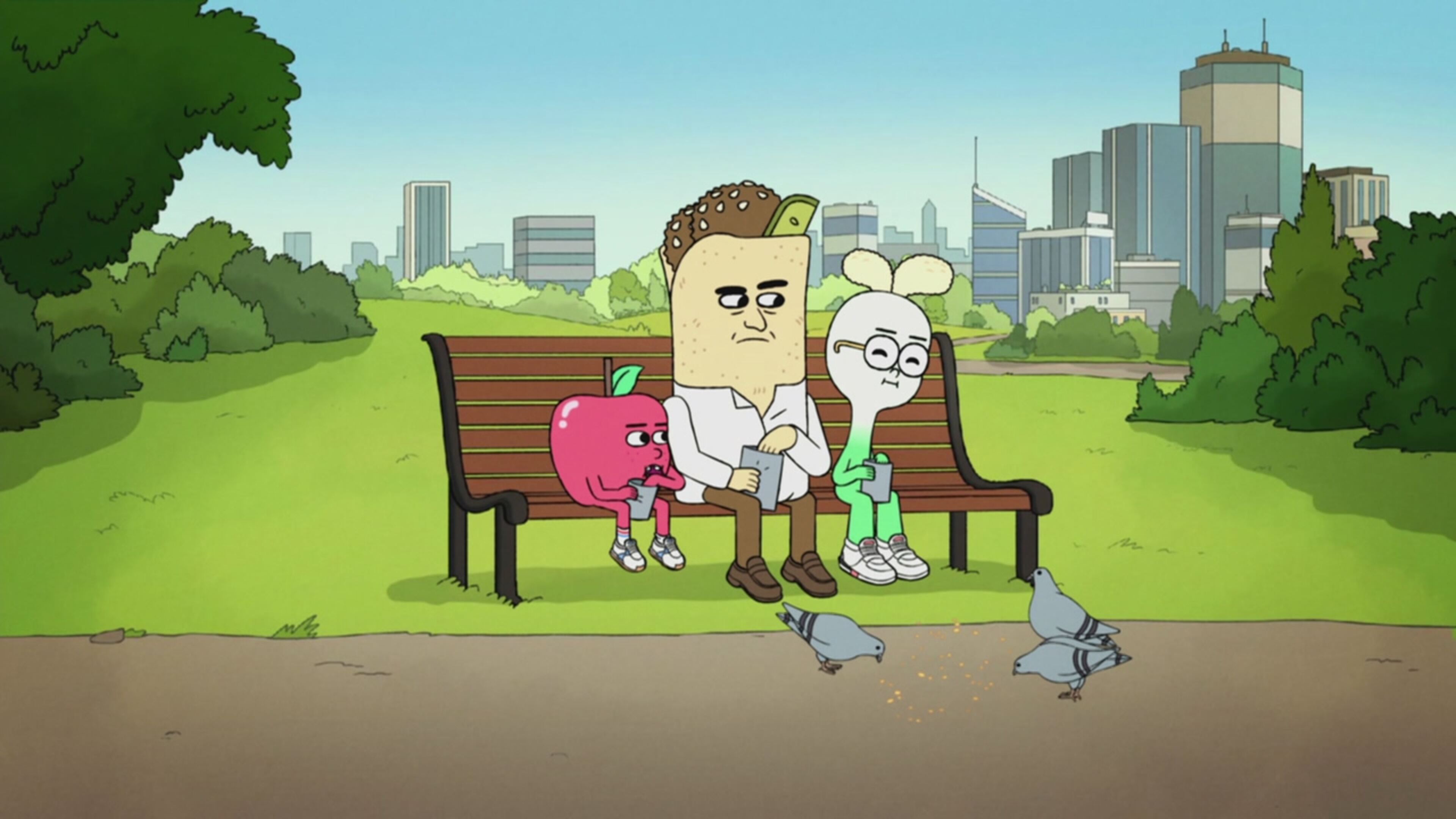 Apple  Onion - S1 Ep.4 - Una giornata con Falafel