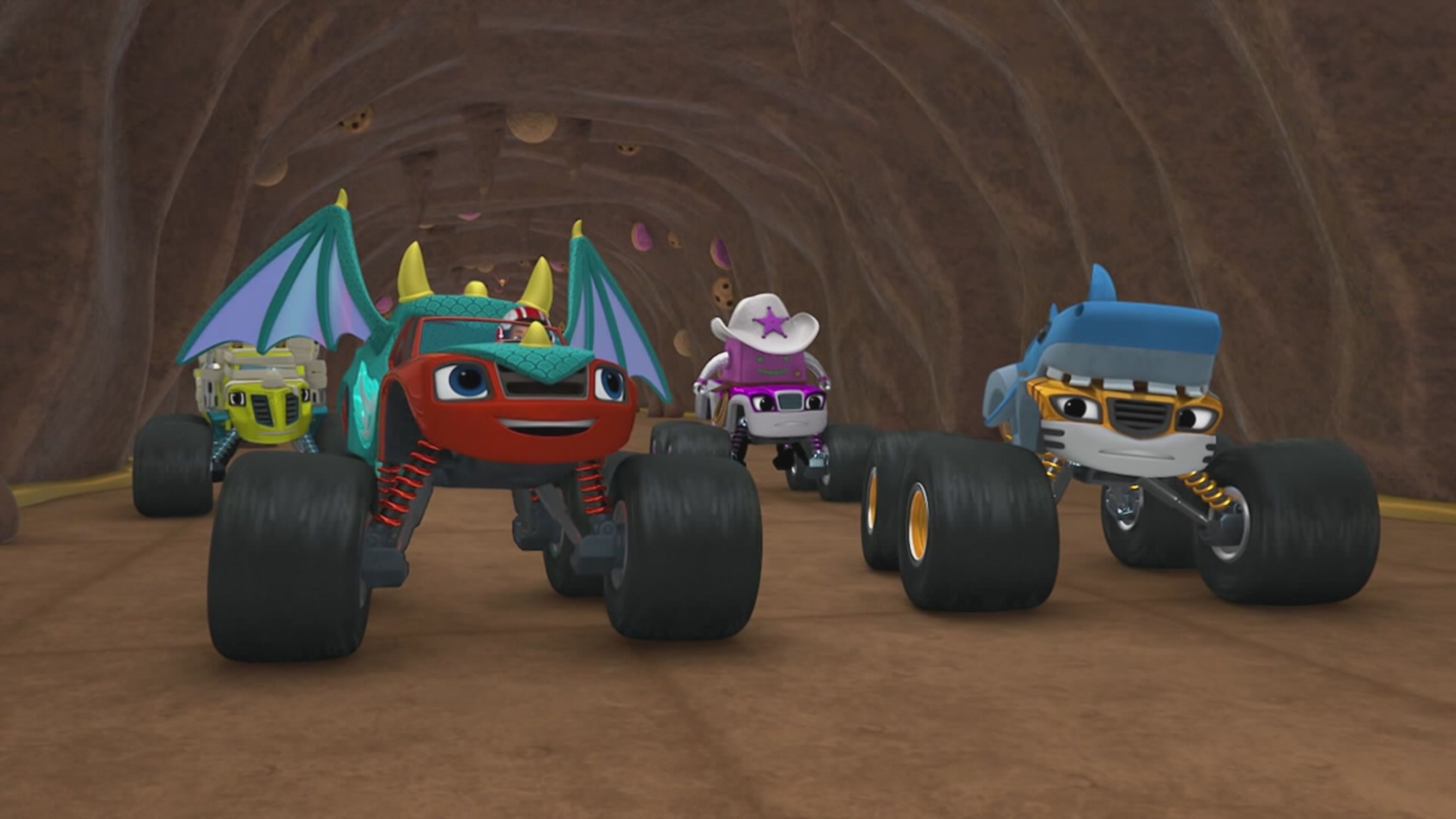 Blaze e le megamacchine - S6 Ep.25 - La Grande Corsa di Halloween