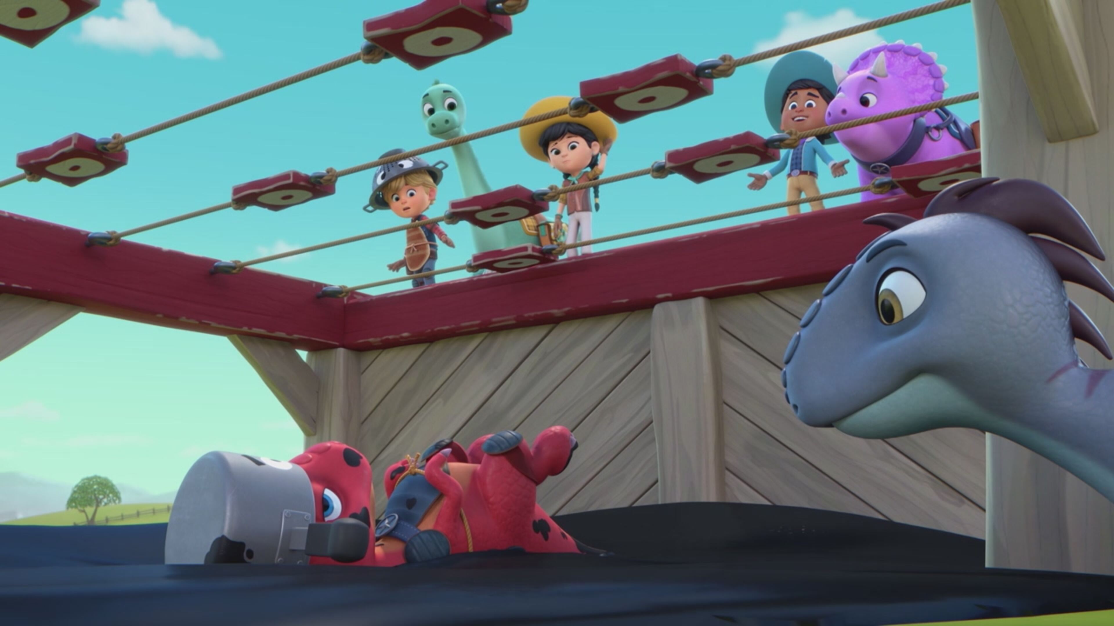 Dino Ranch - S2 Ep.6 - Veloci-amici