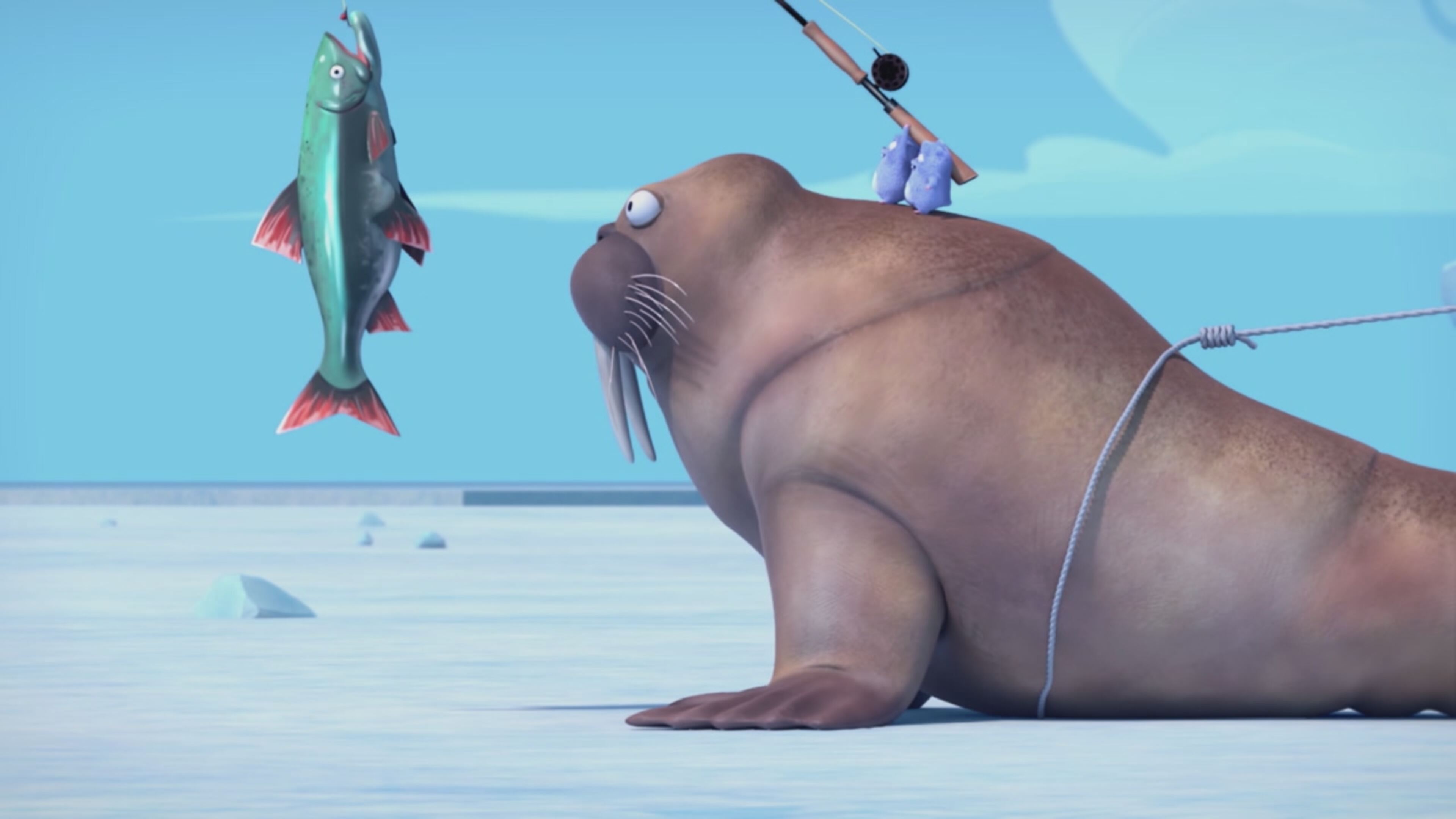 Grizzy e i Lemming - S3 Ep.39 - Lo Scivolo di Ghiaccio