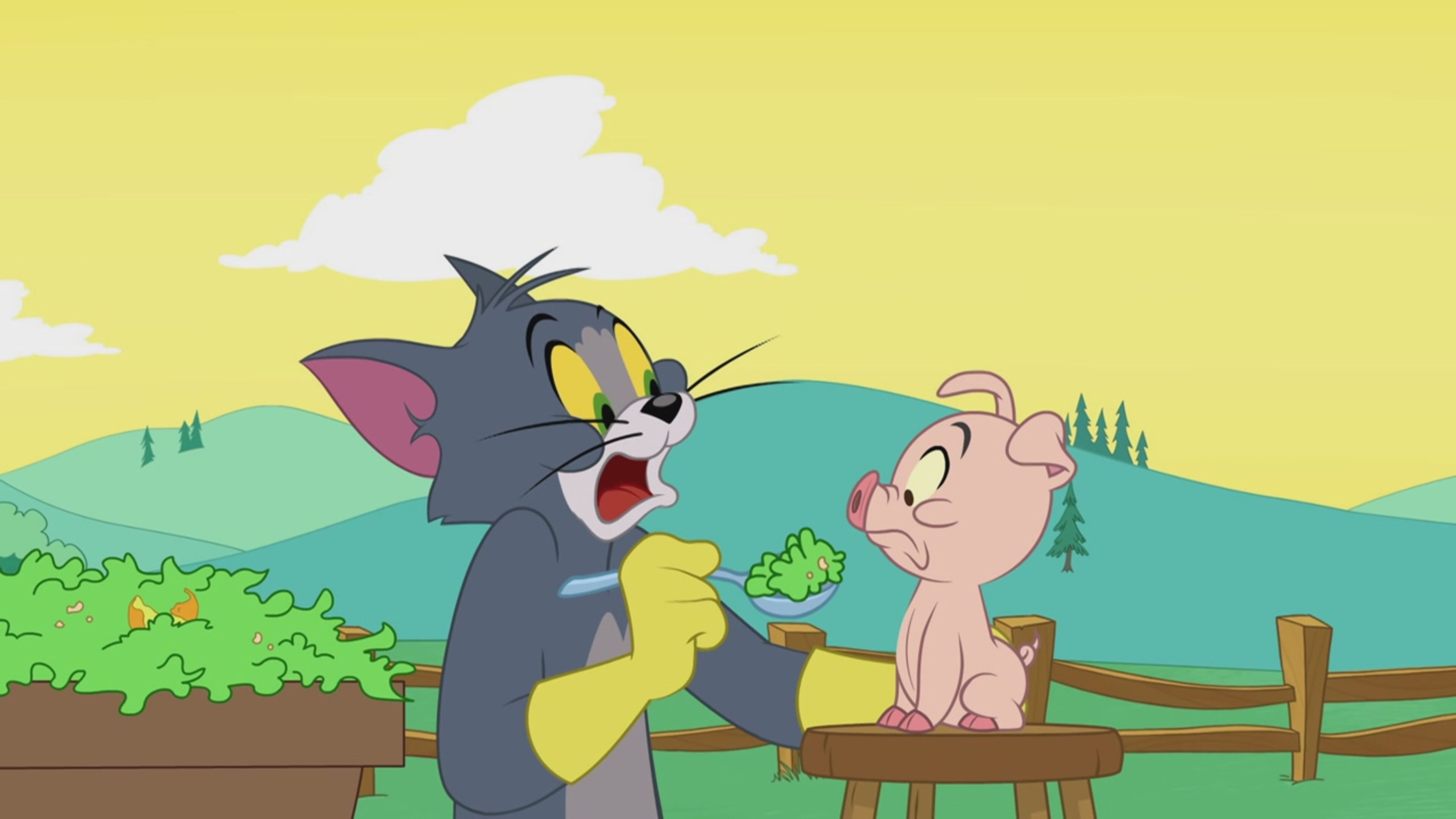 The Tom and Jerry Show - S5 Ep.27 - Sfida tra porcellini