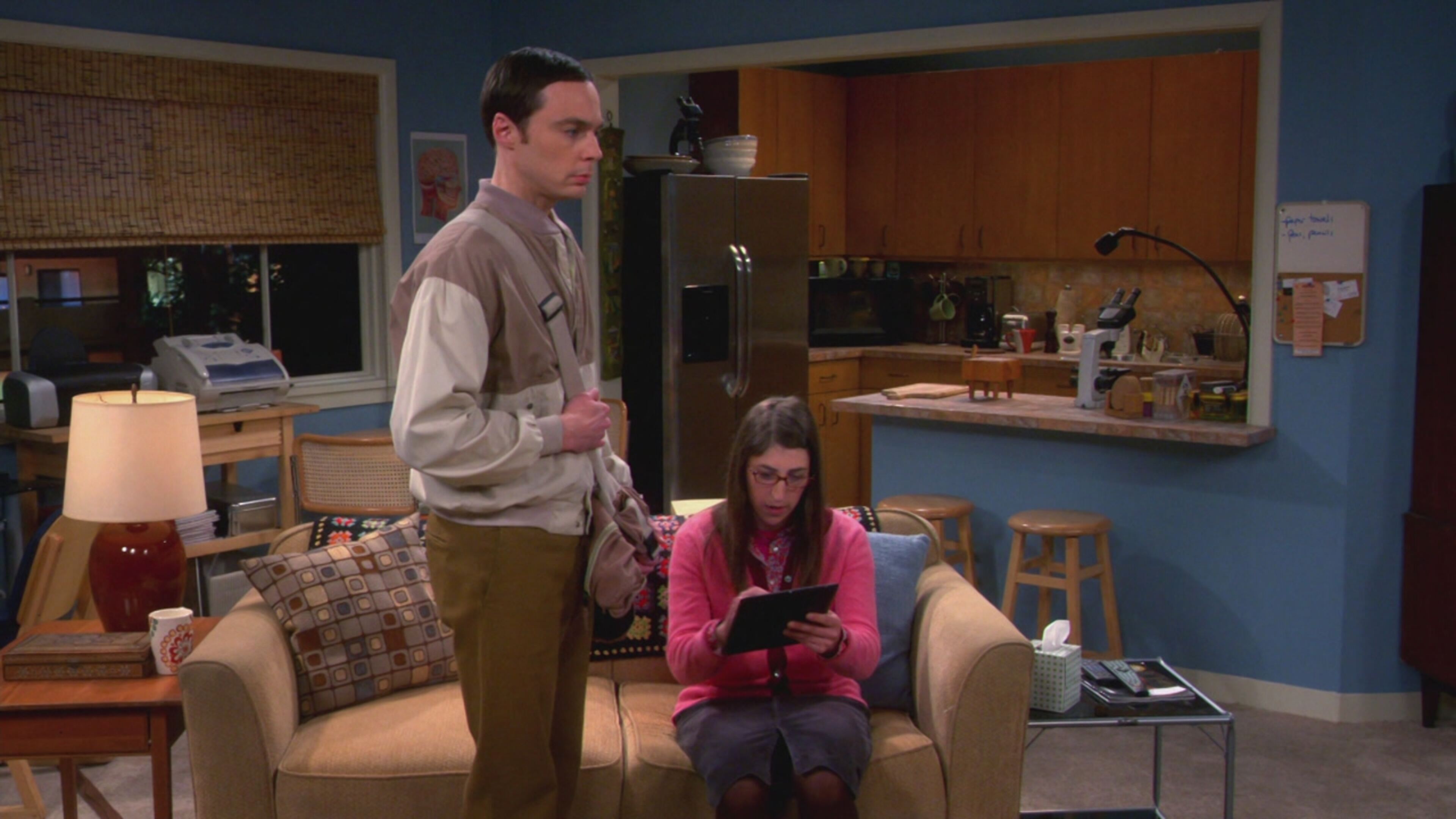 Big bang theory 7 - S7 Ep16 La polarizzazione del tavolo
