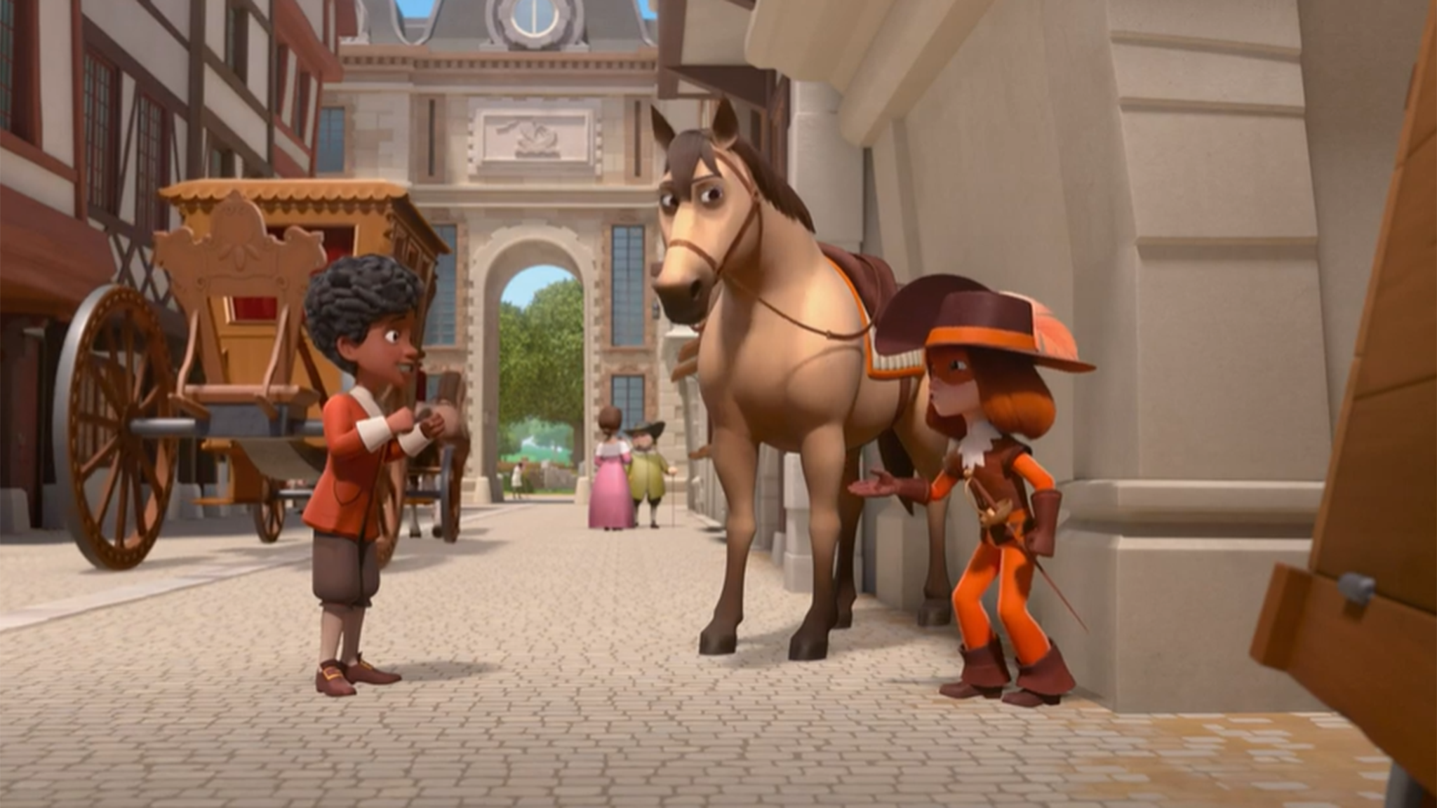 Le tre moschettiere - S1E42 - Il quinto moschettiere