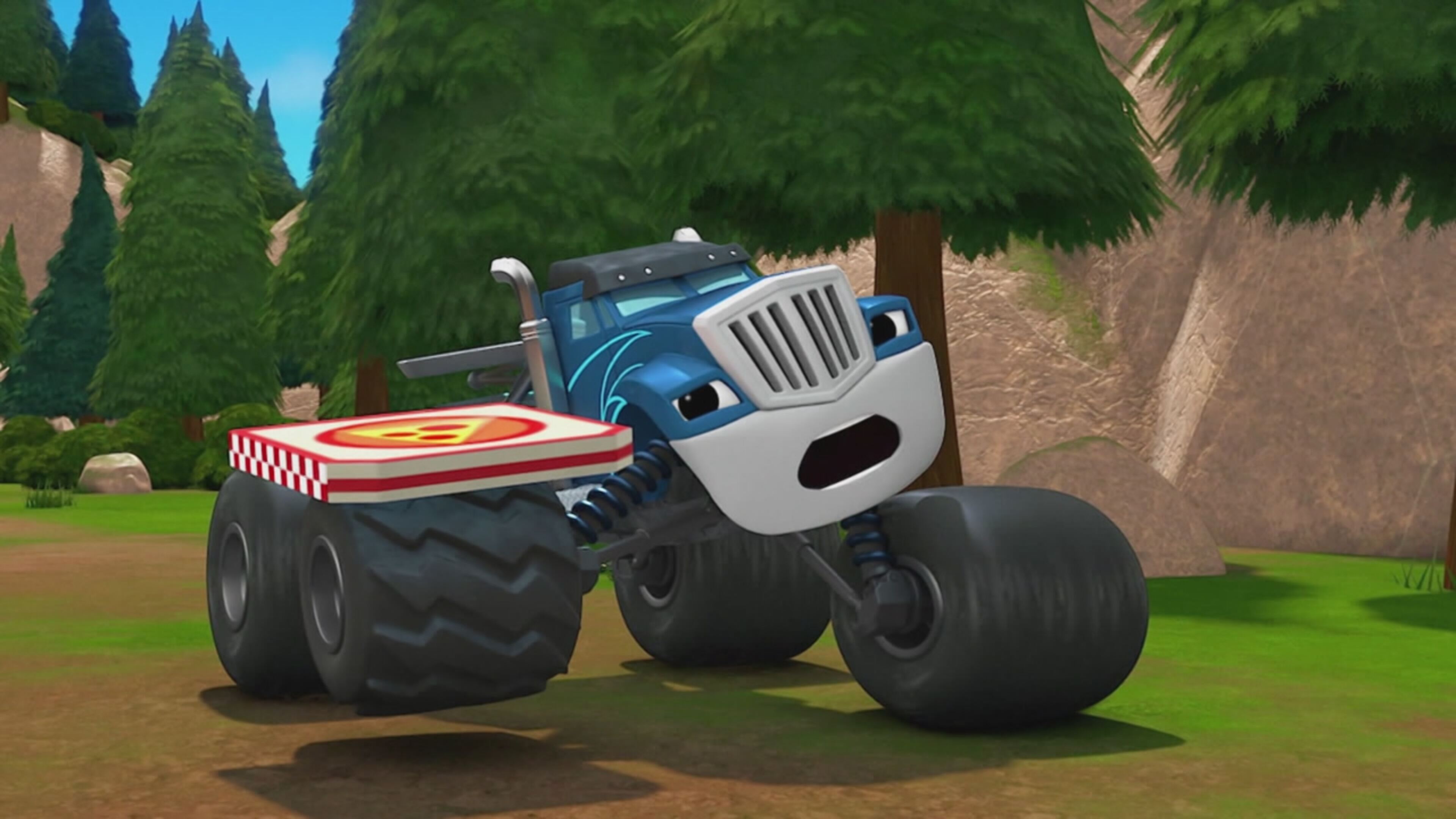 Blaze e le megamacchine - S6 Ep.9 - La gara di consegna delle pizze