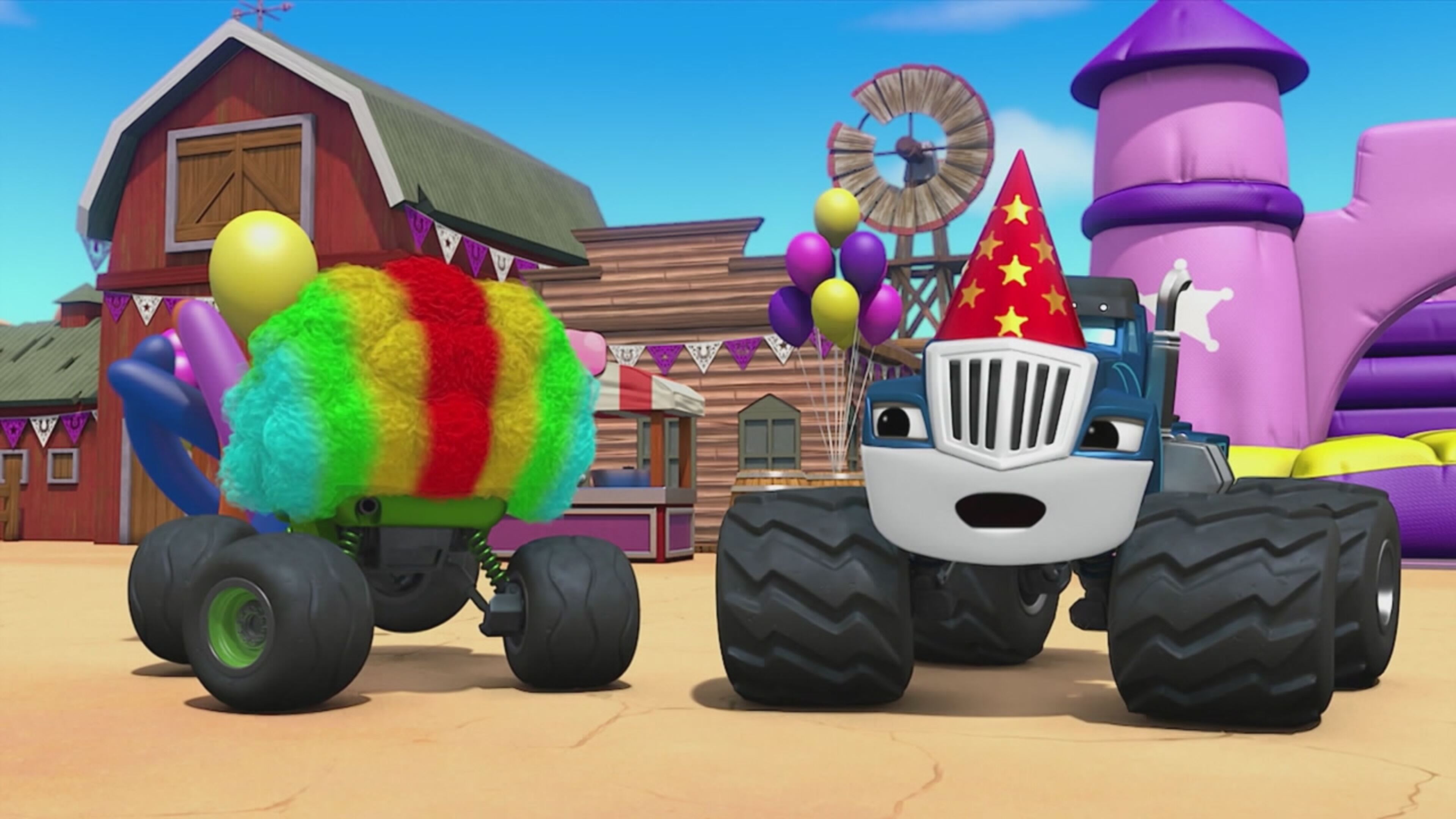 Blaze e le megamacchine - S6 Ep.10 - Compleanno nel Far West