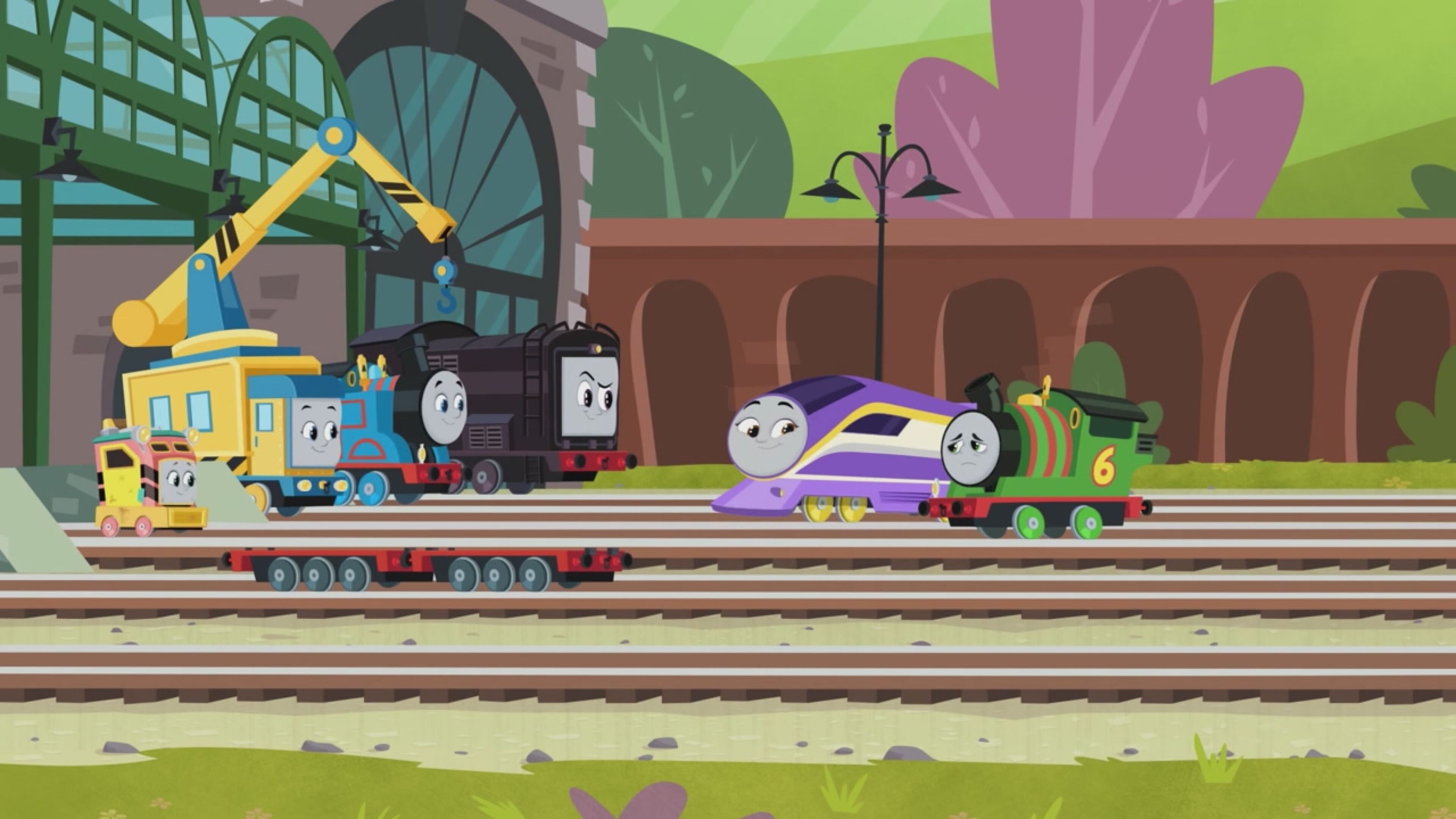 Il Trenino Thomas - S28 Ep.22 - La consegna fulminea di Kana