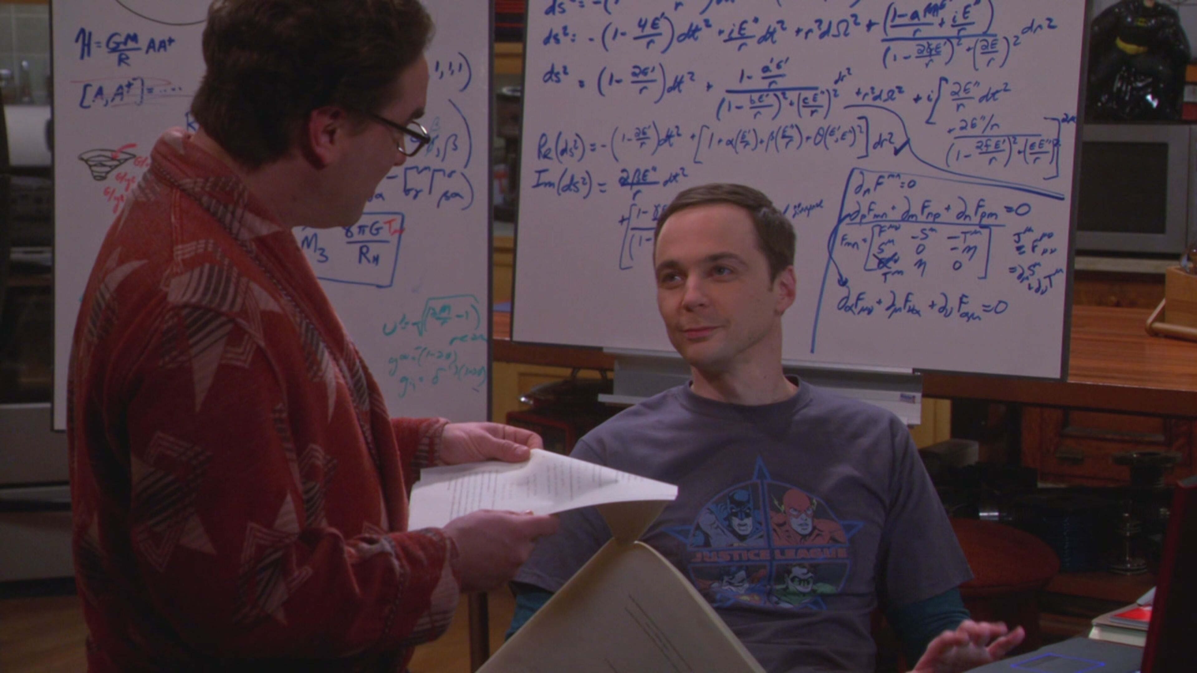 Big bang theory 8 - S8 Ep14 La manifestazione del Troll