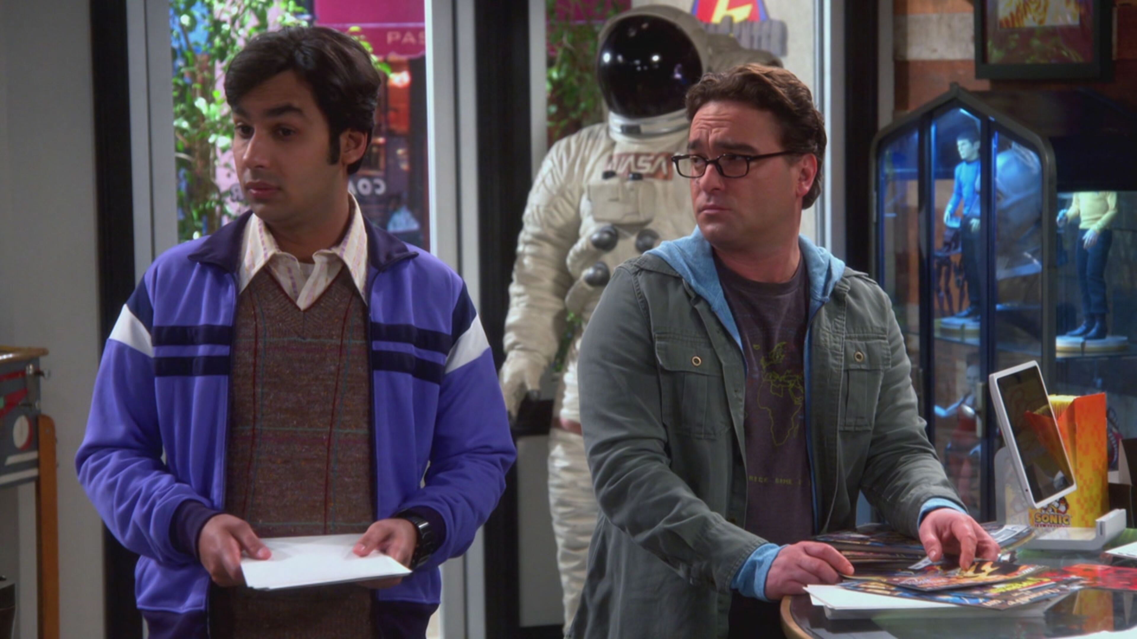 Big bang theory 8 - S8 Ep15 La rigenerazione del negozio di fumetti