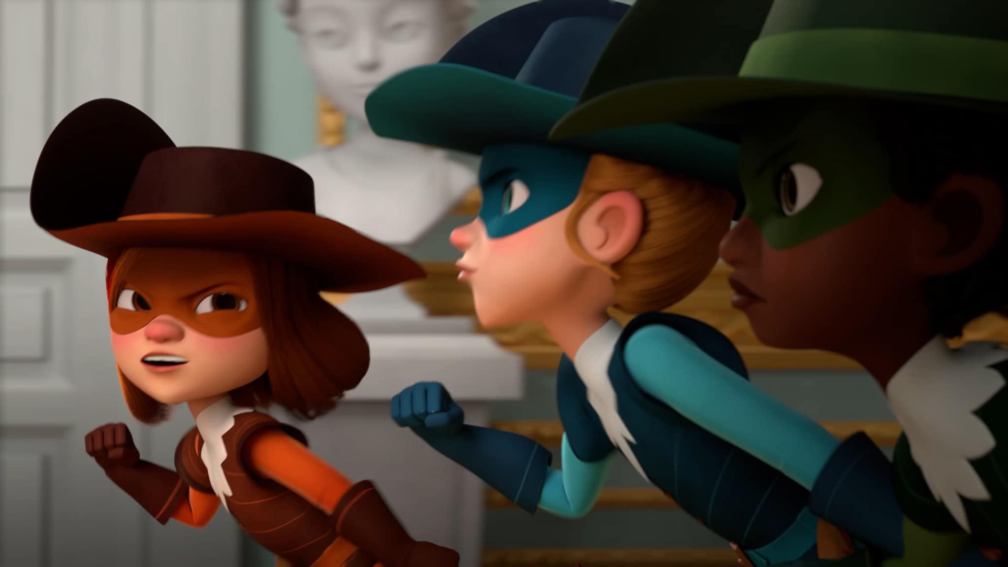 Le tre moschettiere - S1E15 - Un intruso a corte