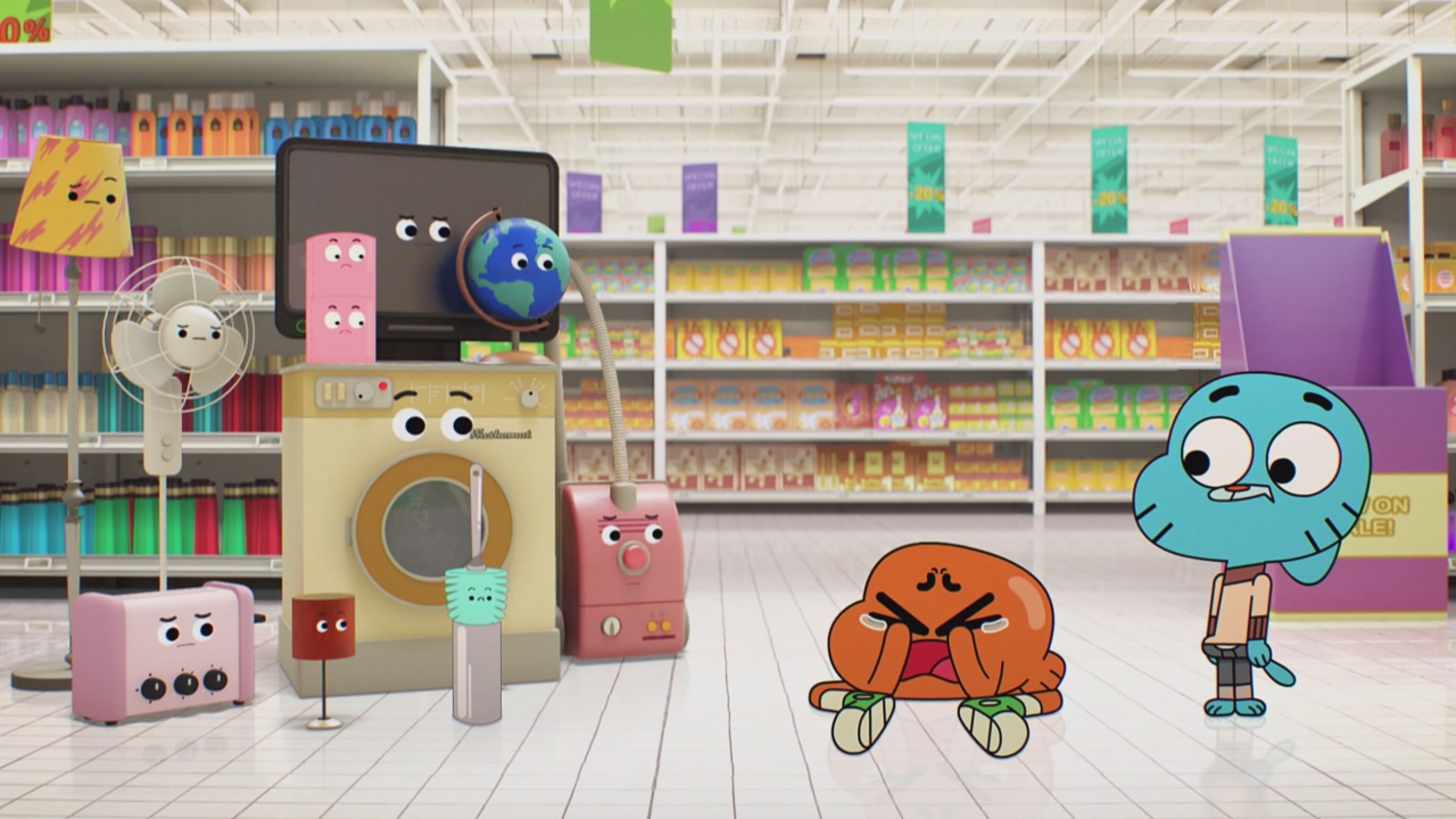 Lo straordinario mondo di Gumball - S6 Ep.35 - La rivolta