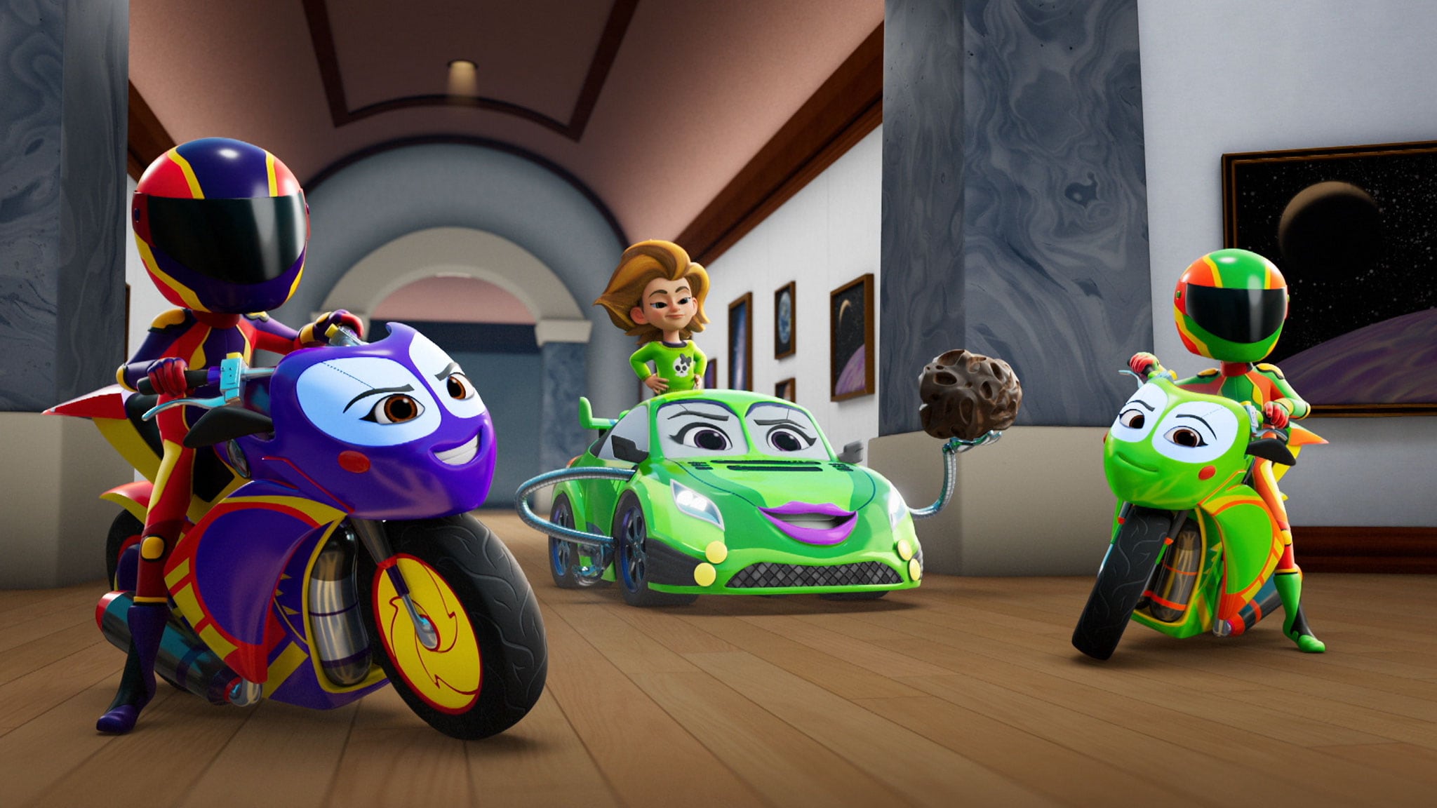 Firebuds - S2E28 - Caos al museo / Soccorso errato