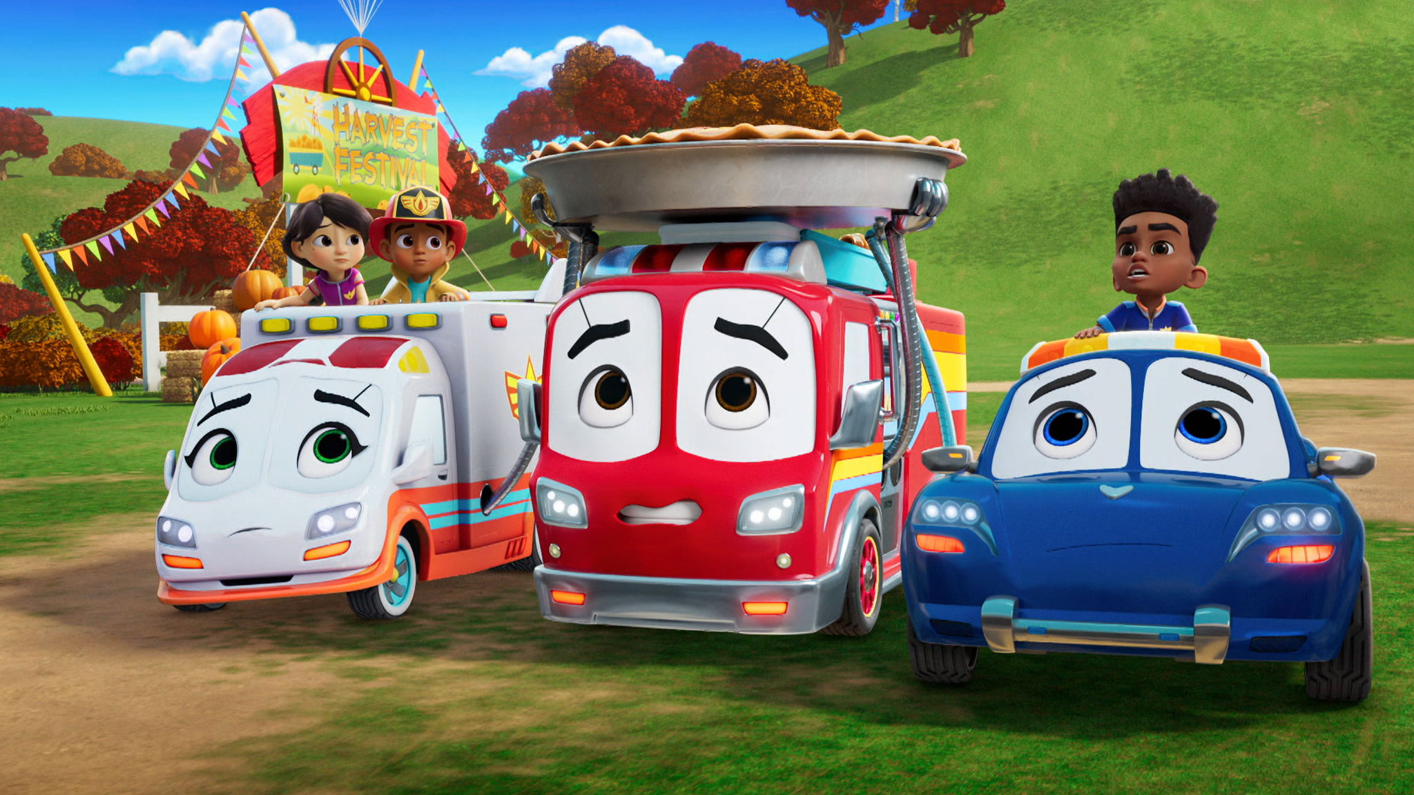 Firebuds - S2E29 - Il pericolo della torta di mele / Nascondino