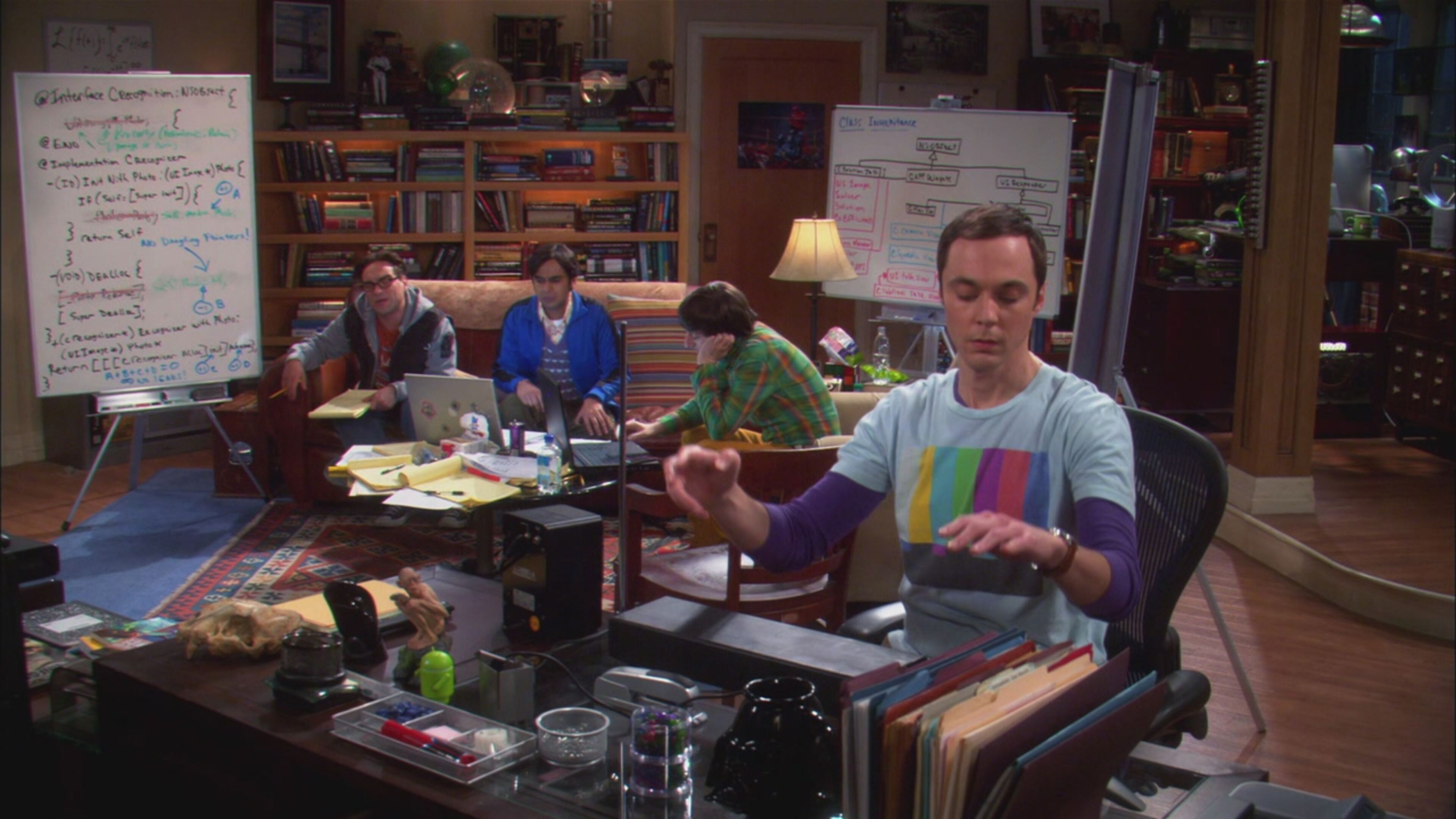 Big bang theory 4 - S4 Ep12 L'utilizzo dei pantaloni da autobus