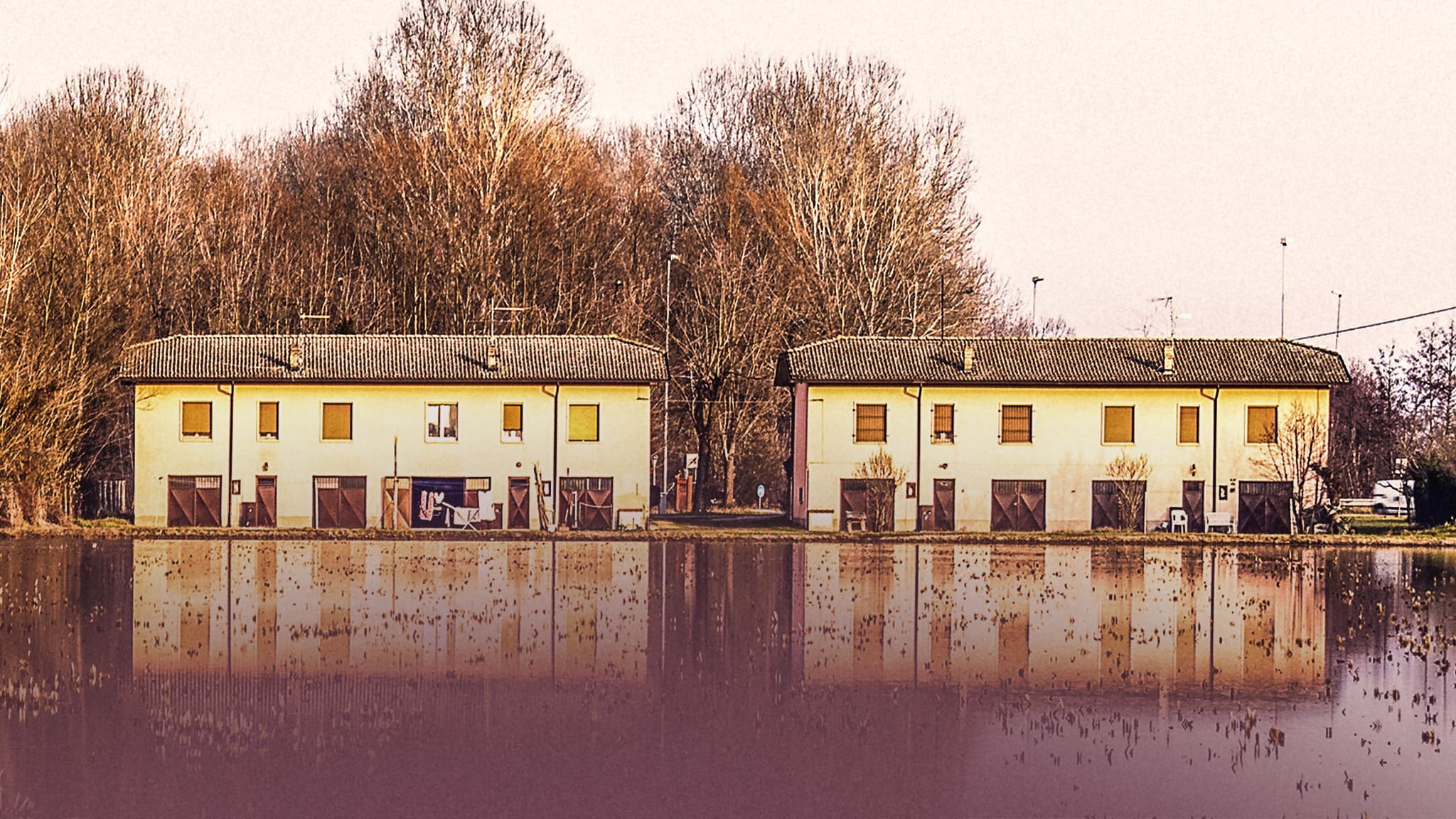 Lungo il fiume e sull'acqua Il medio Po