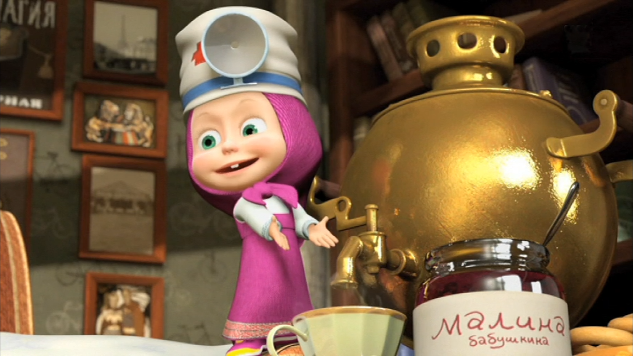 Masha e Orso - S1E16 - Guarisci presto