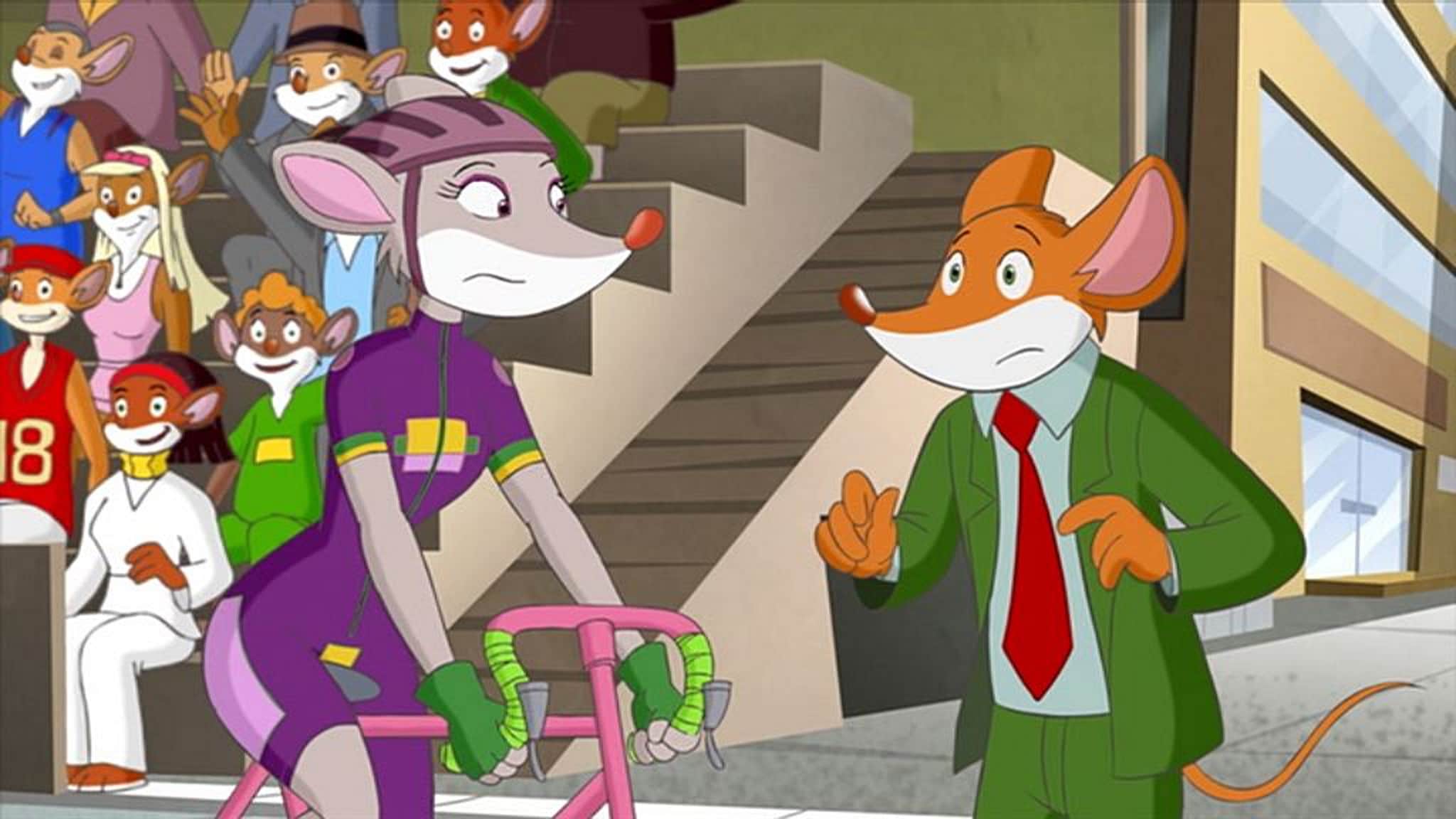 Geronimo Stilton - S1E20 - Una gara piena di trabocchetti