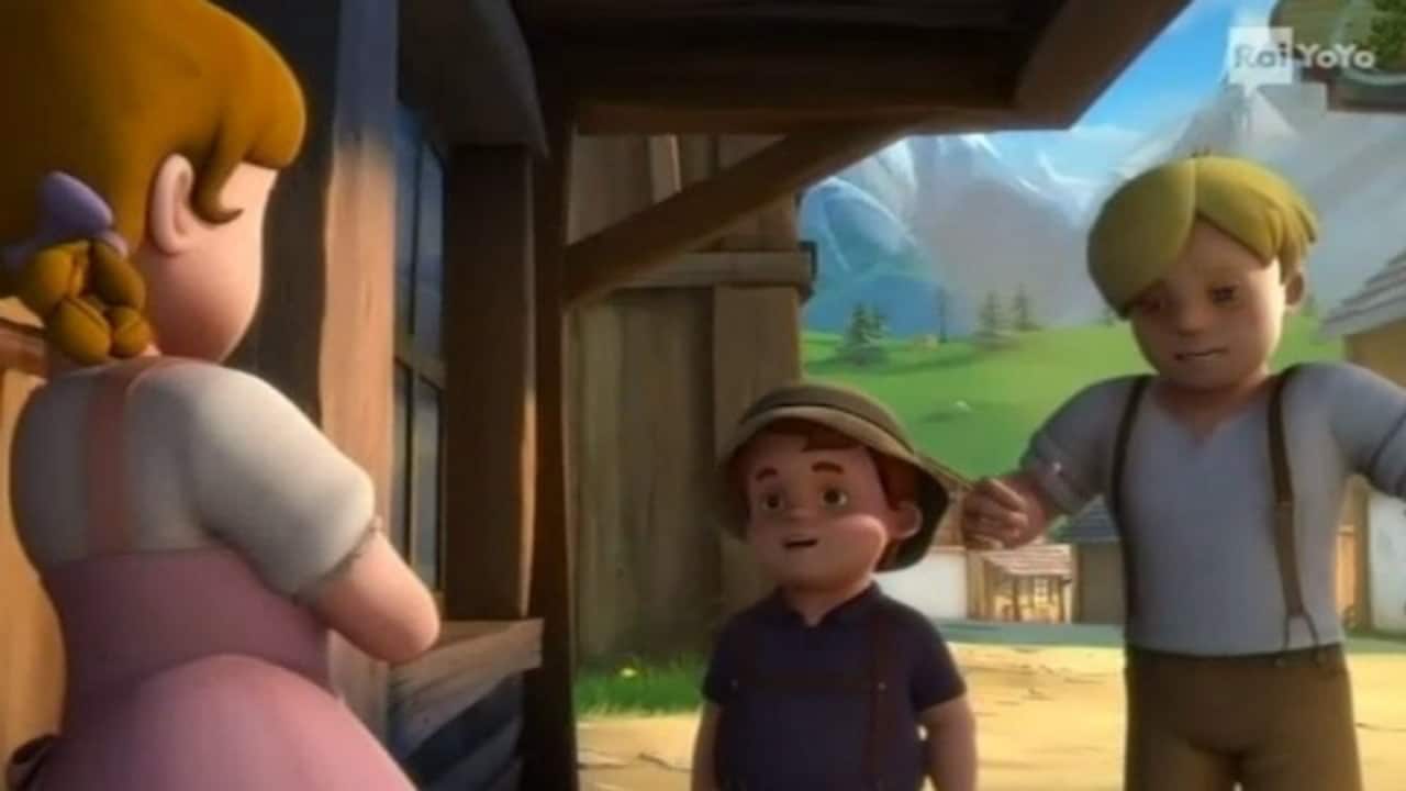 Heidi S1E22 - Caprette in città