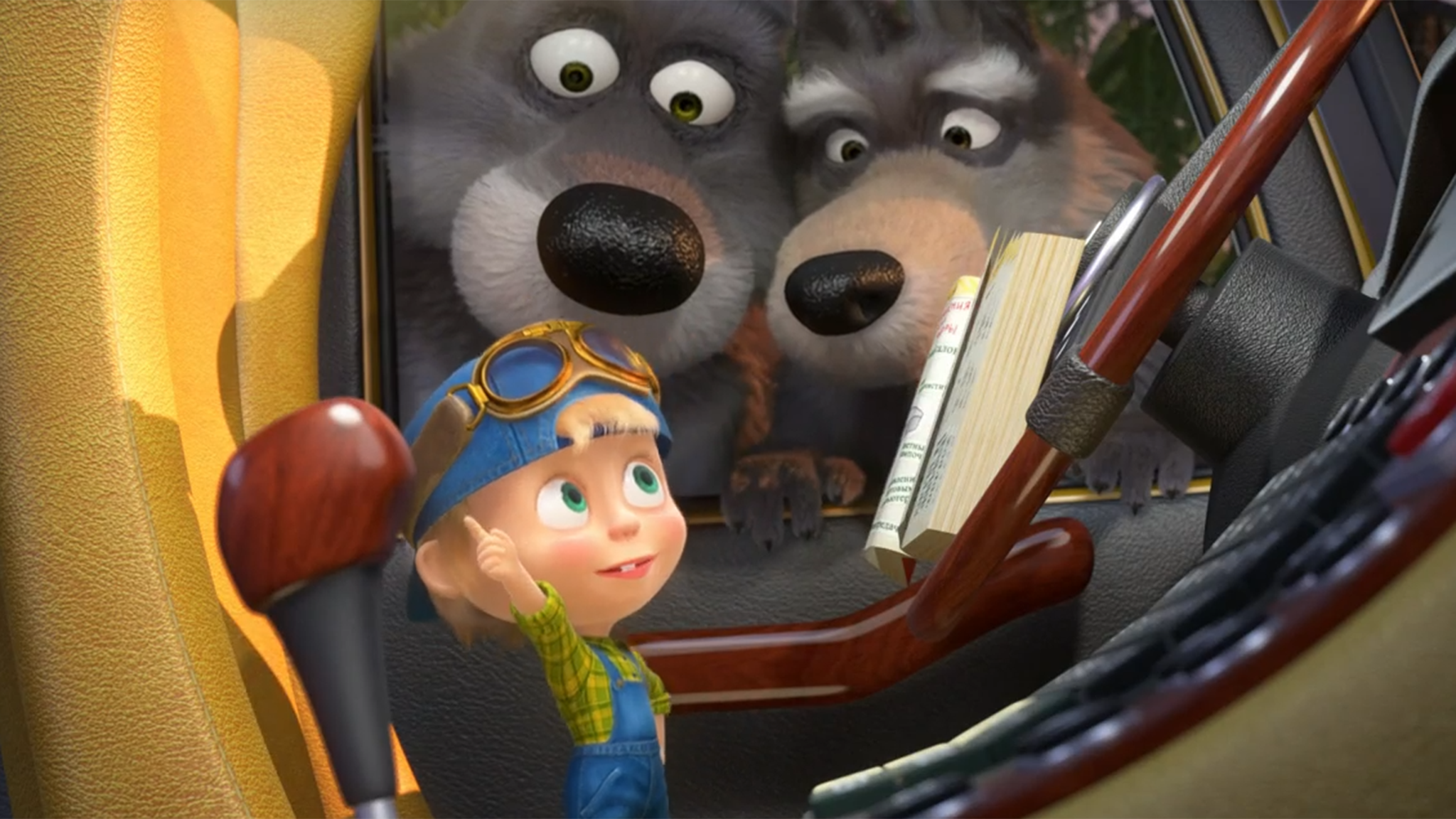 Masha e Orso - S3E3 - Lezioni di guida