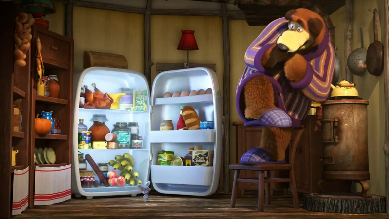 Masha e Orso - S3E6 - Come gatto e topo