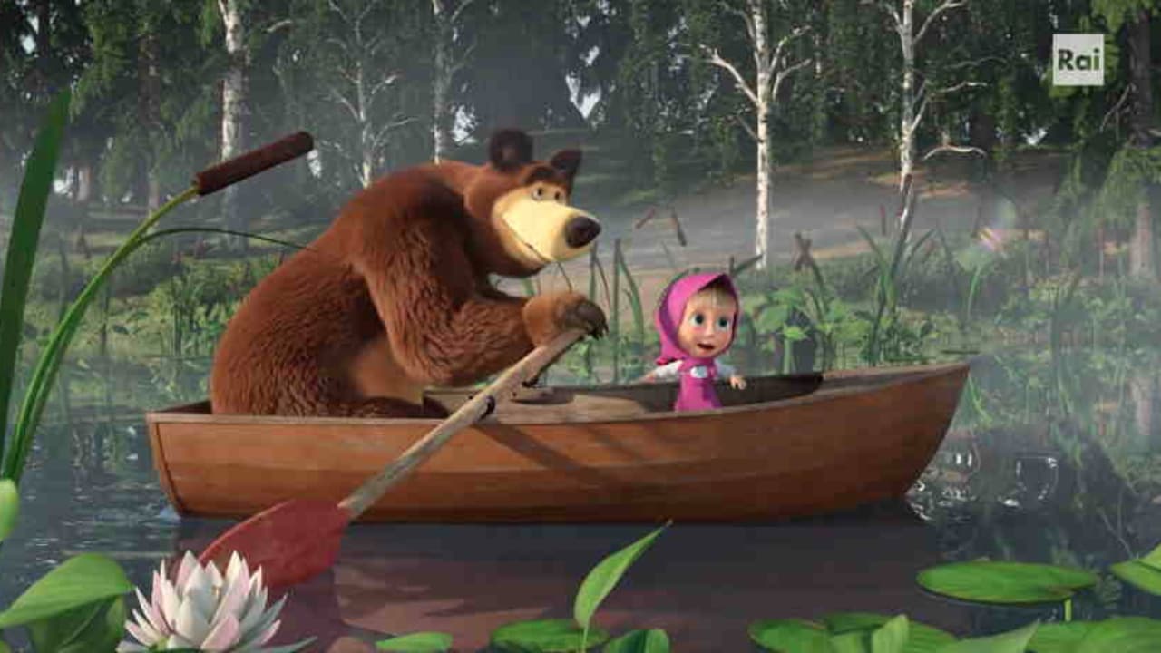 Masha e Orso - Filastrocche per tutti - S1E2 - Rema in barca