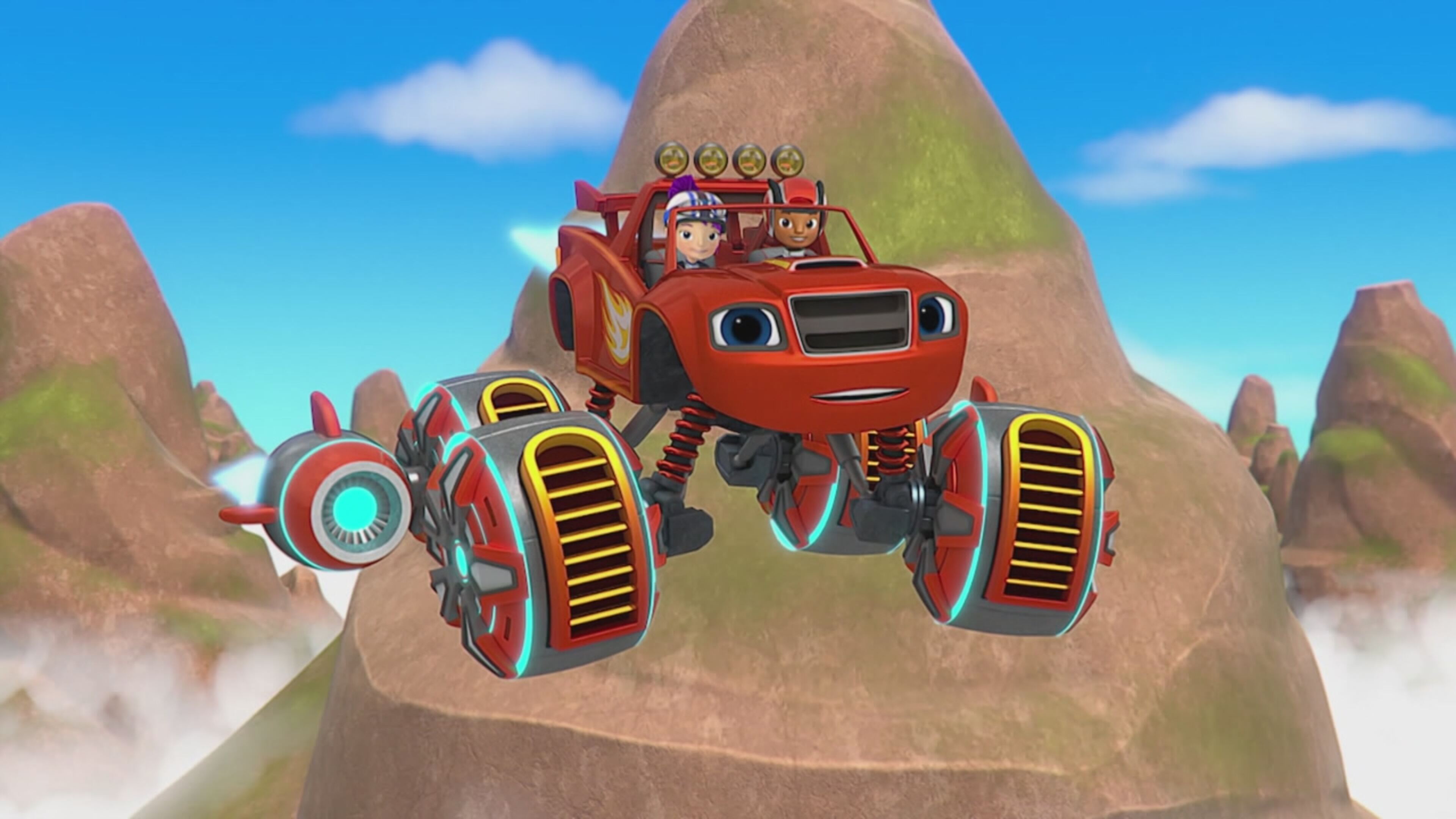 Blaze e le megamacchine - S6 Ep.5 - La gara del Monte Supremo