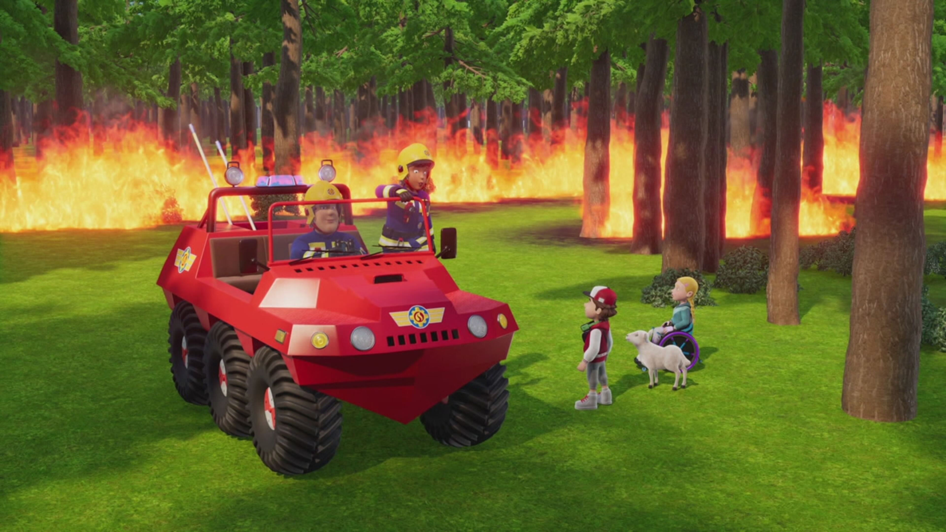 Sam il pompiere - S16 Ep.14 - S.O.S. aquilone