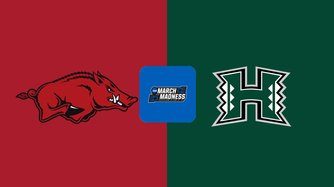 Round of 64: (4) Arkansas vs. (13) Hawaii