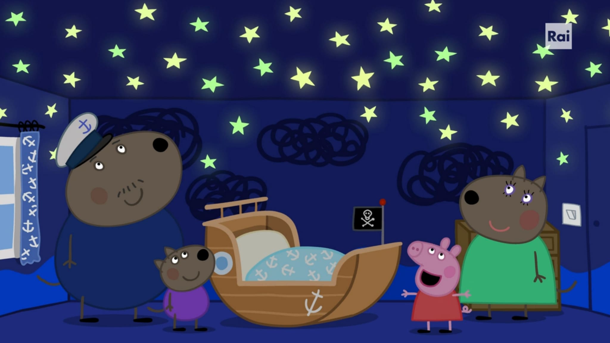 Peppa Pig - S9E35 - La cameretta dei pirati