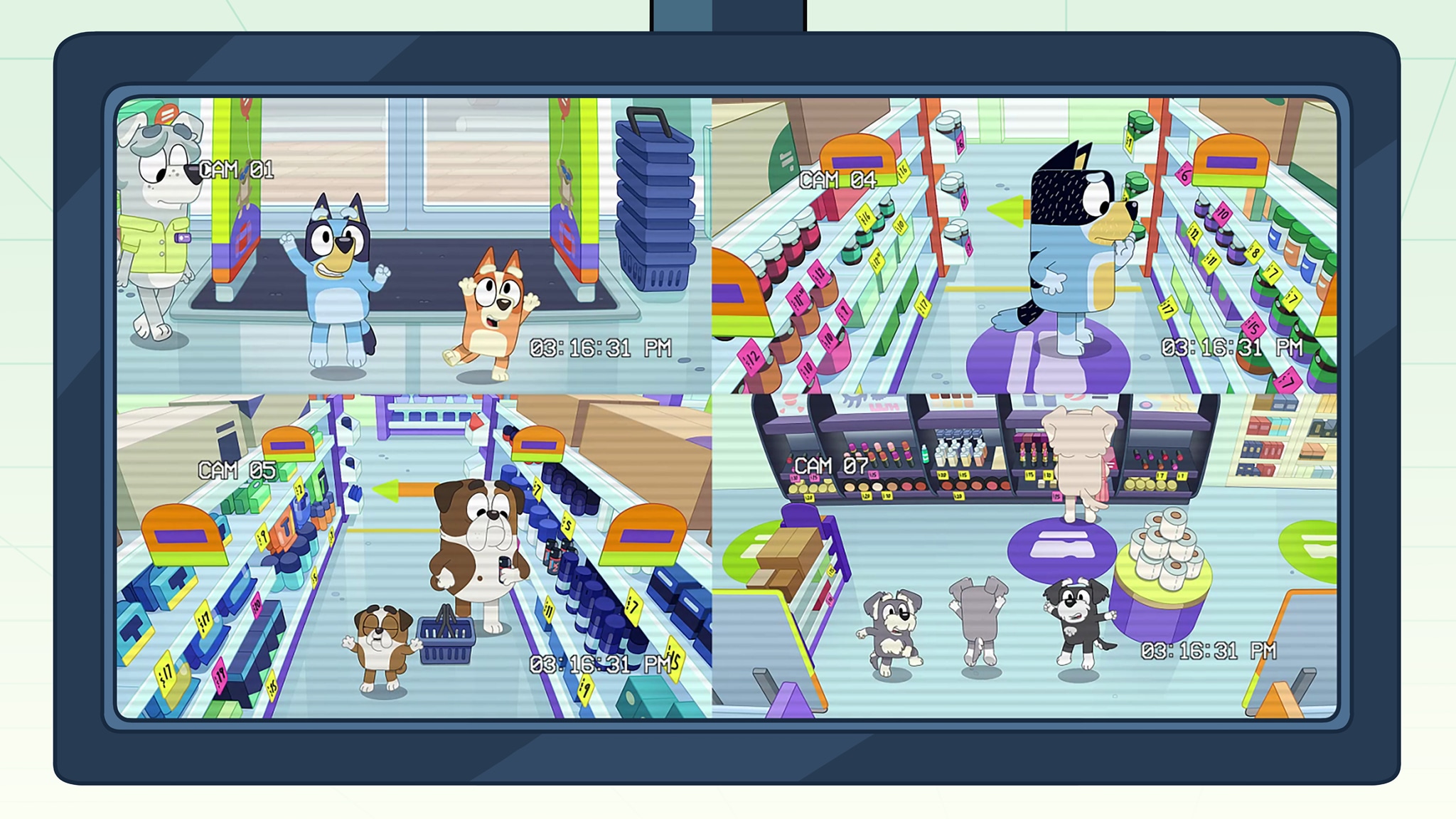 Bluey - S3E45 - Negozio con TV