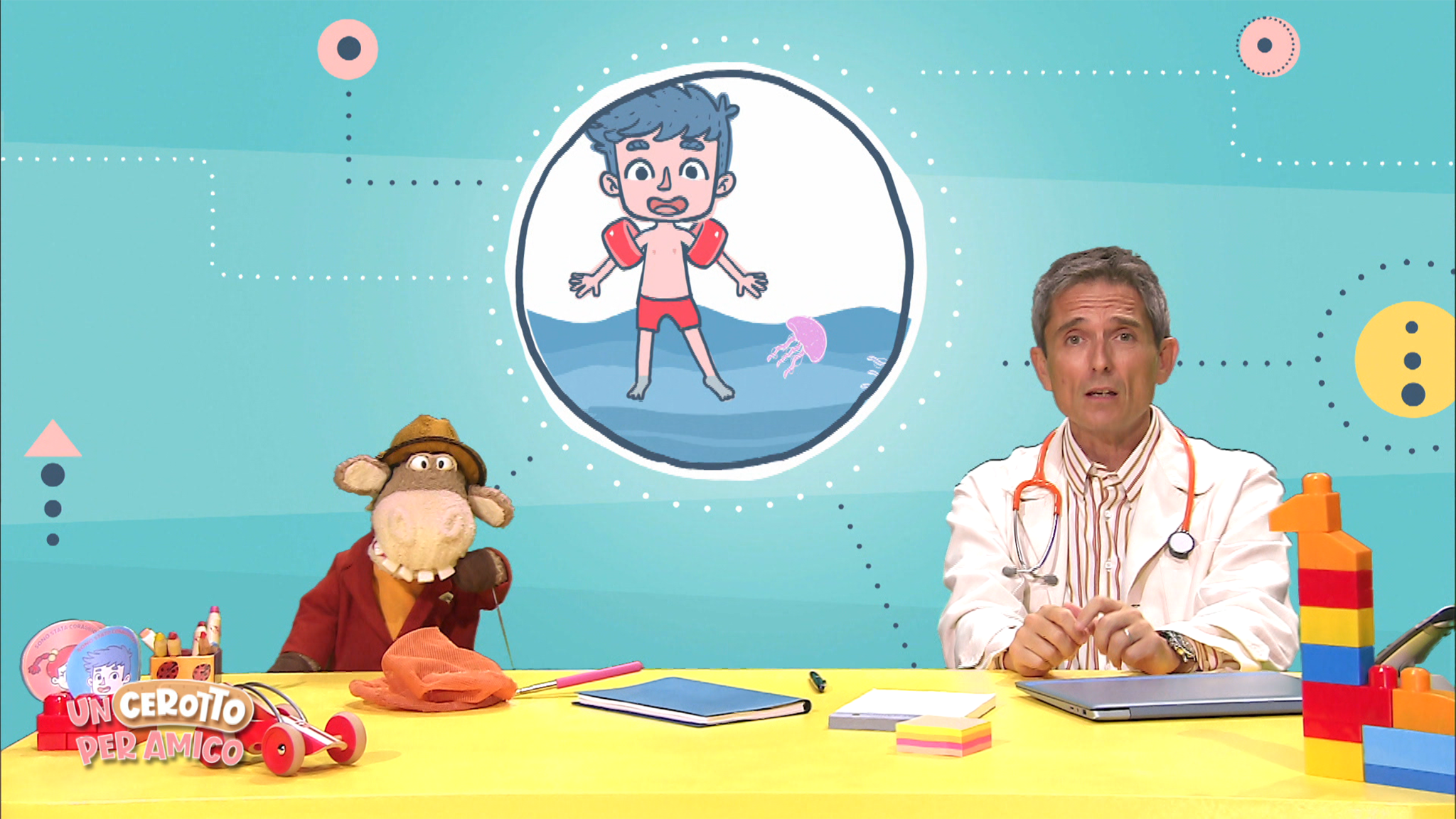 Un cerotto per amico - S1E6 - Medusa pizzichina