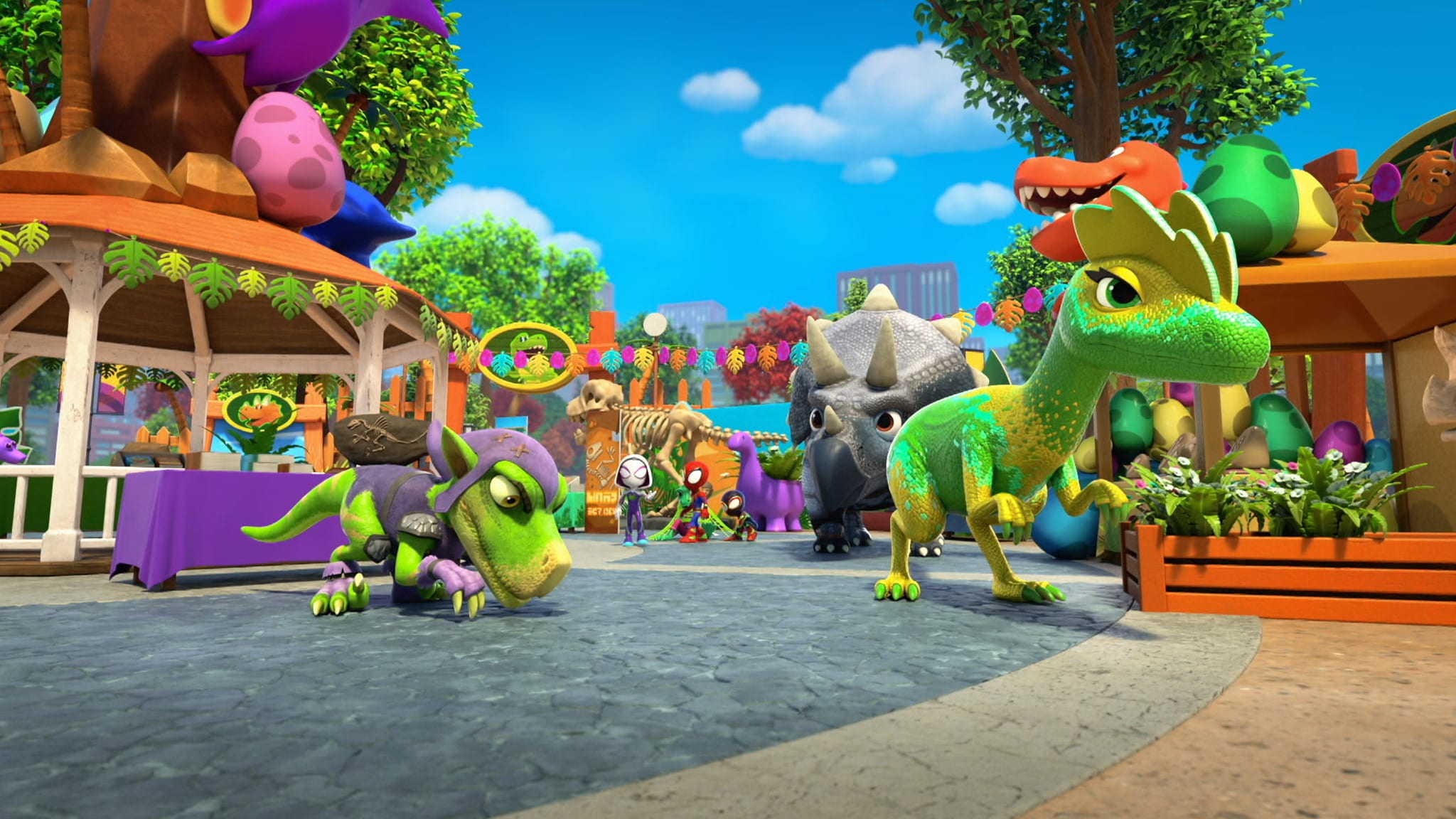 Spidey e i suoi fantastici amici - S3E83 - Dinosauri in libertà / Il bug malvagio di WEB-STER