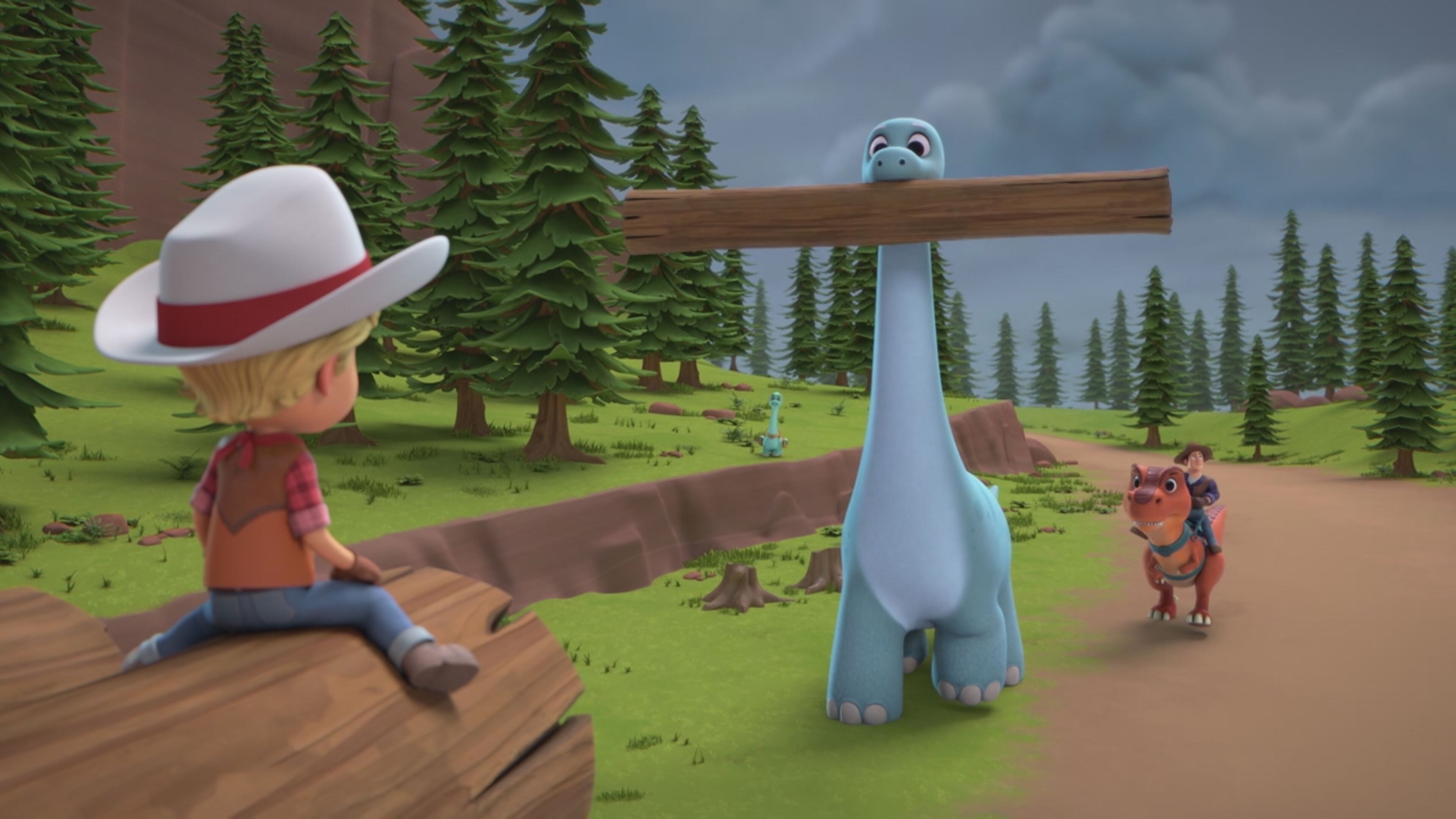 Dino Ranch - S1 Ep.27 - L'aiutante di Goliath