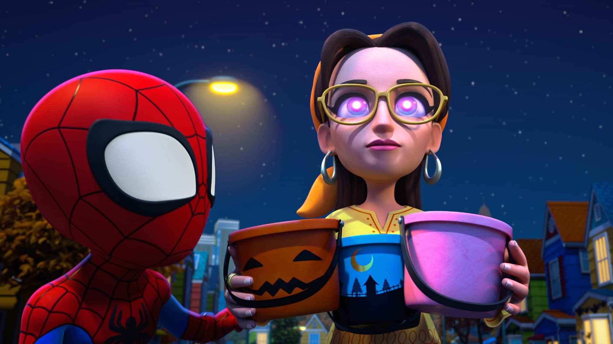 Spidey e i suoi fantastici amici - S3E76 - La maledizione del Re dei Corn Dog / La rapina di Halloween di Zola