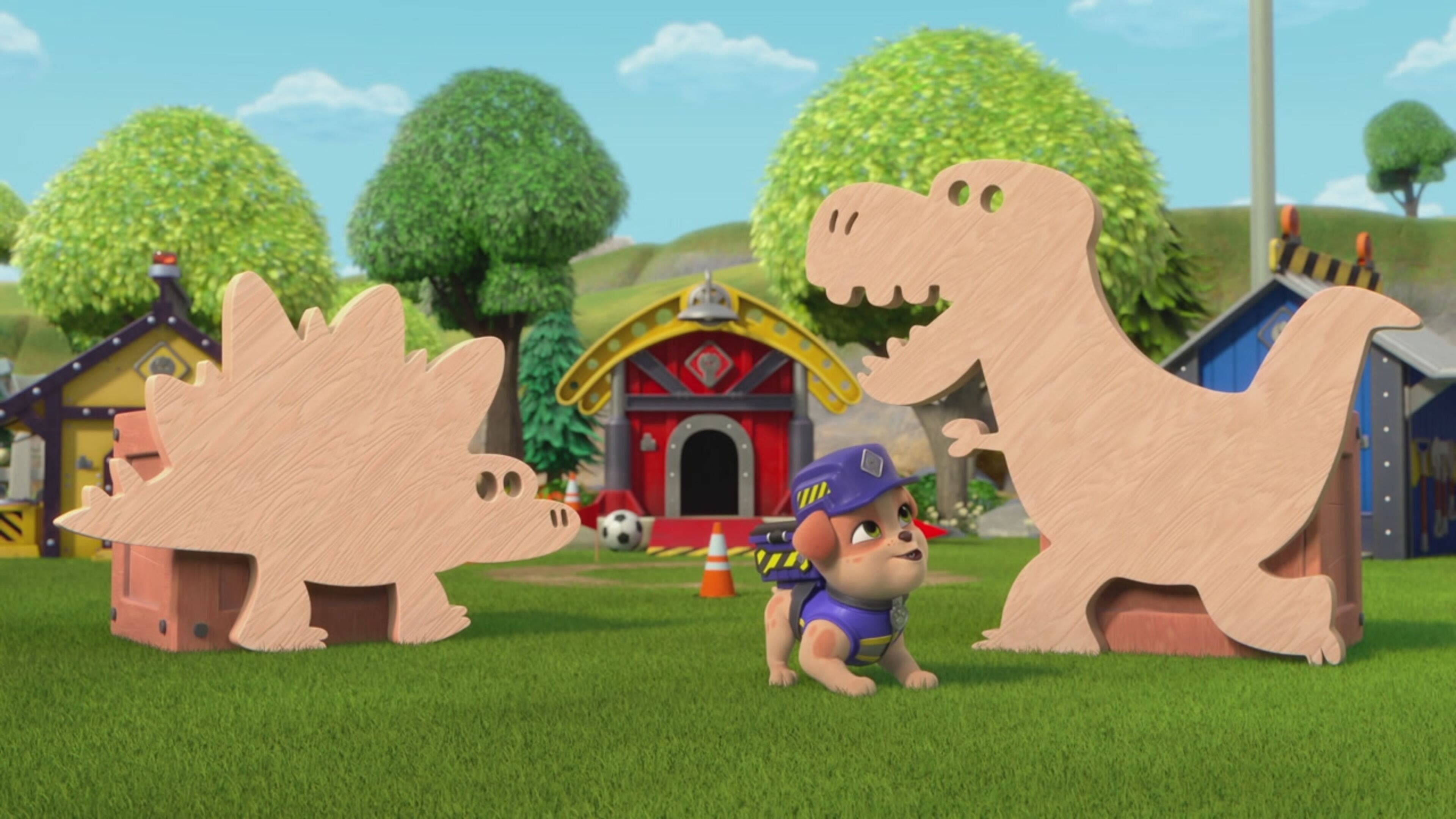 Rubble Crew - S2 Ep.8 - La squadra costruisce un negozio di frappè / La squadra allestisce una Dino-festa sul tetto