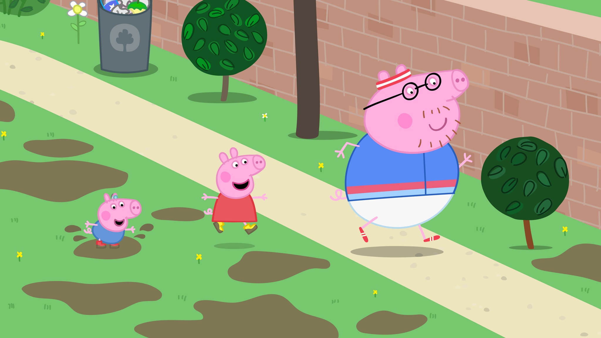 Peppa Pig - S11E24 - La corsa di Papà Pig