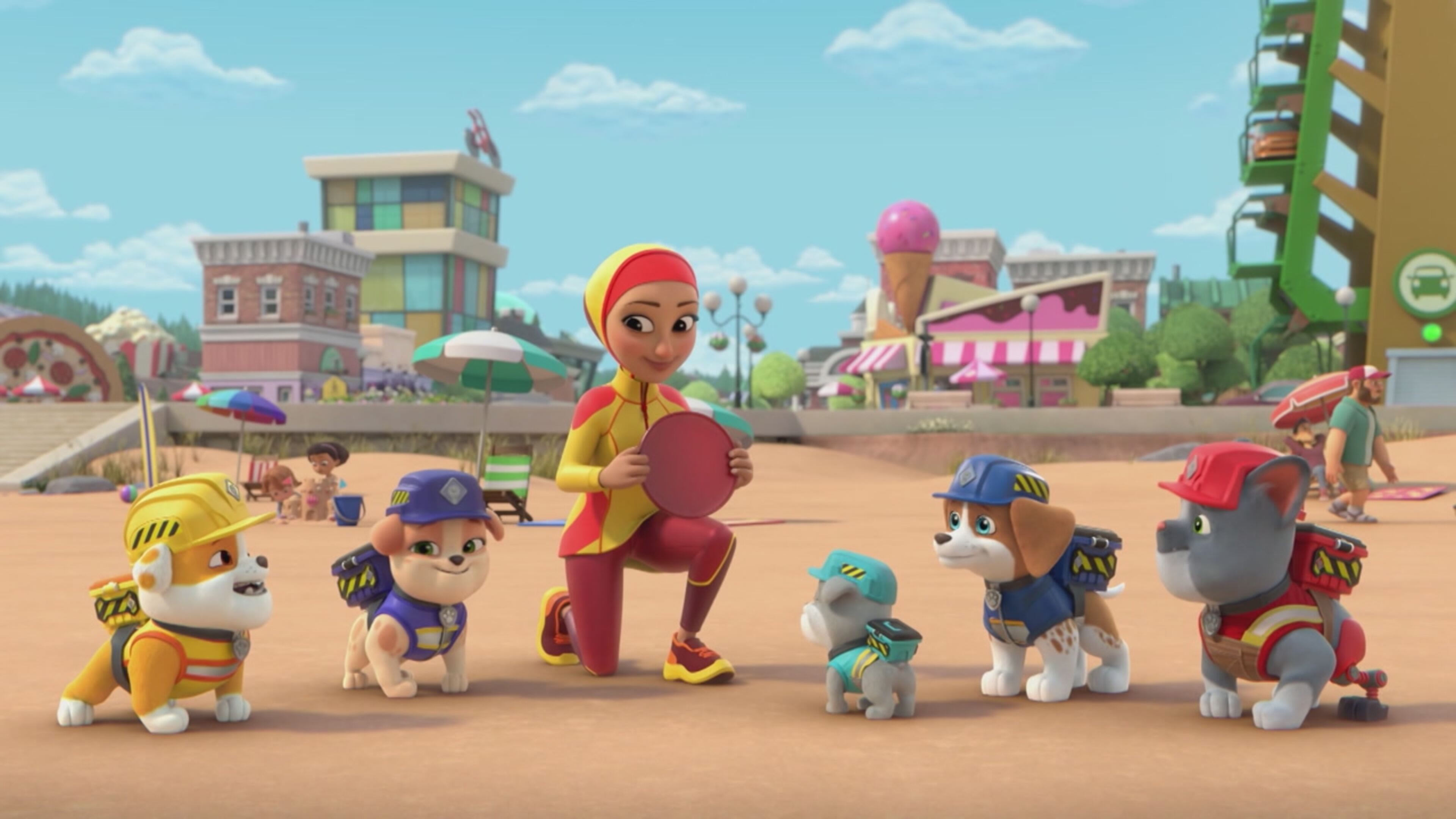 Rubble  Crew - S2 Ep.25 - La squadra costruisce un autobus a energia solare/La squadra costruisce una torretta di salvataggio