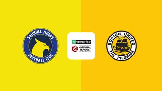 Solihull Moors - Boston