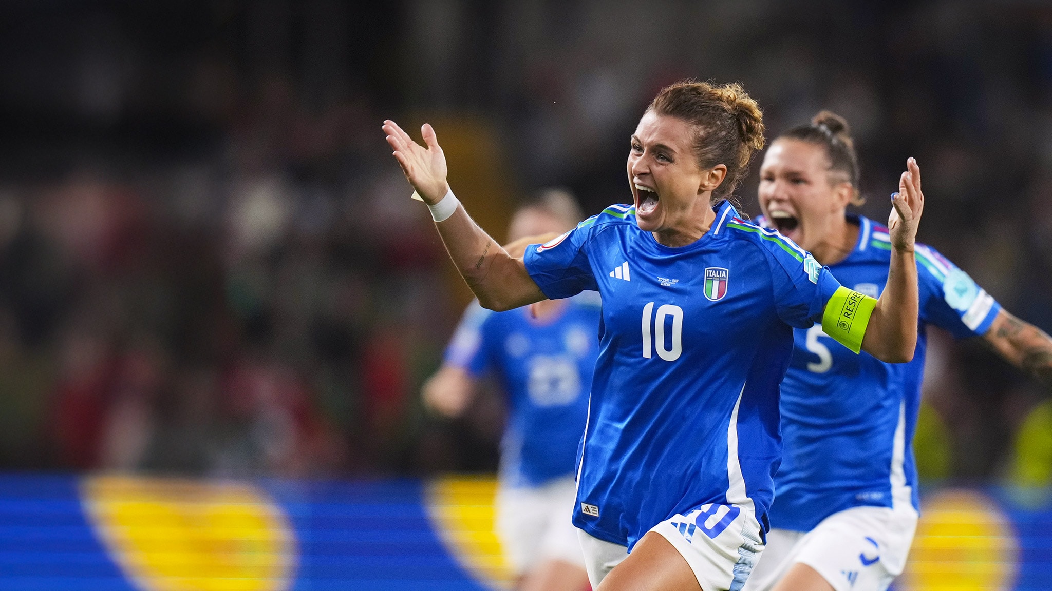 Calcio Nazionale Femminile: Qualificazioni Coppa del Mondo 2027 gruppo A1 quarta giornata: Danimarca - Italia