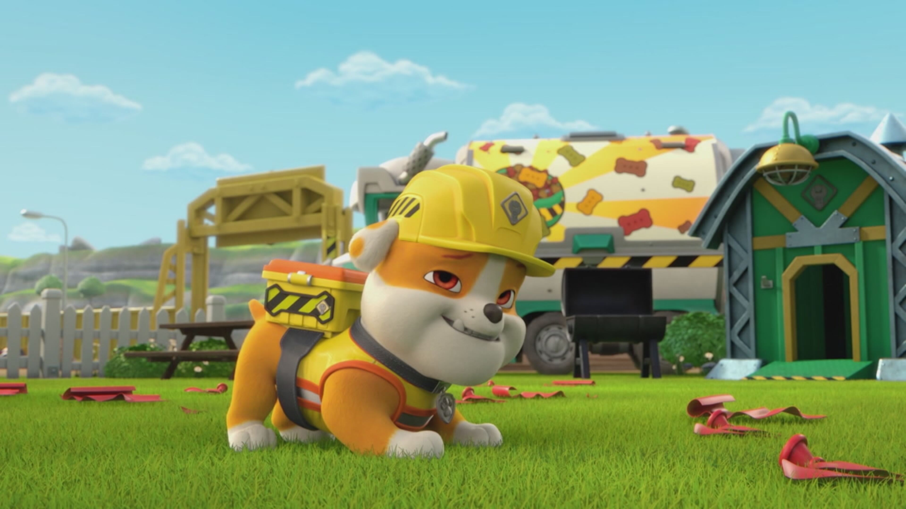 Rubble  Crew - S2 Ep.1 - La squadra costruisce le montagne russe/La squadra costruisce un'area giochi per Motor