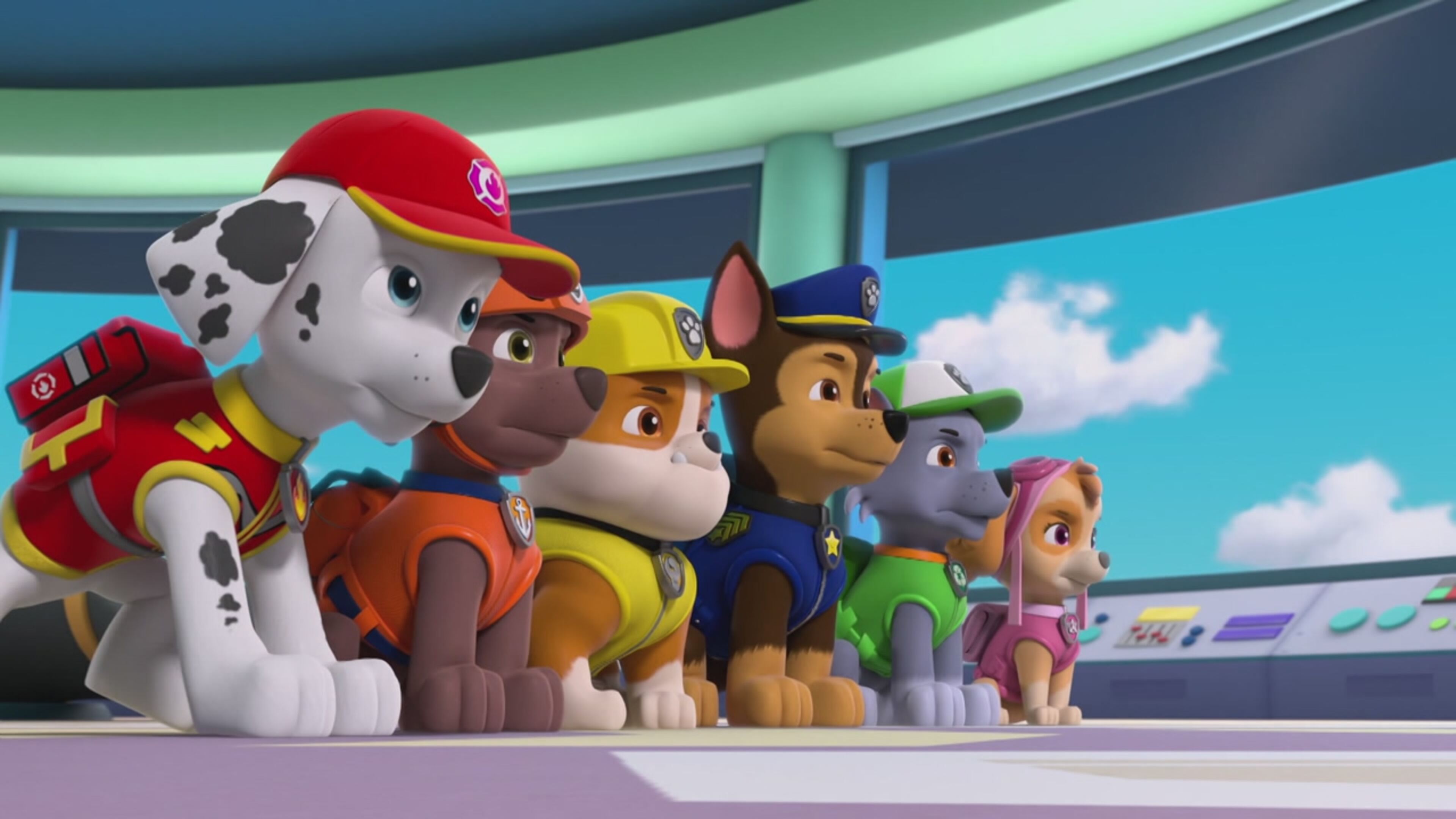 Paw Patrol - S9 Ep.22 - I cuccioli salvano le aeronaute // I cuccioli salvano un trofeo