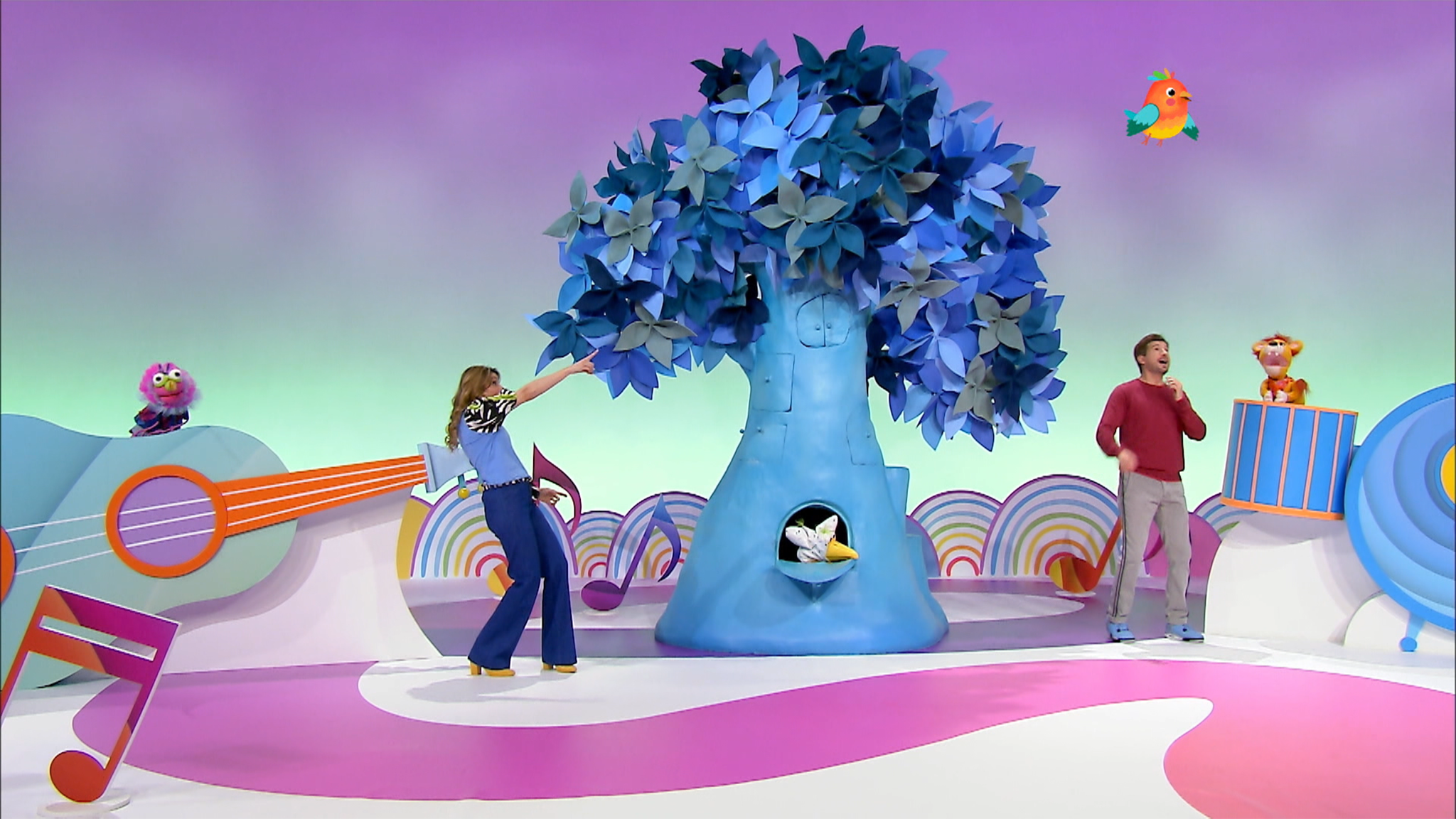 È un Azzurro Albero - S1E8 - Dov'è l'uccellino?