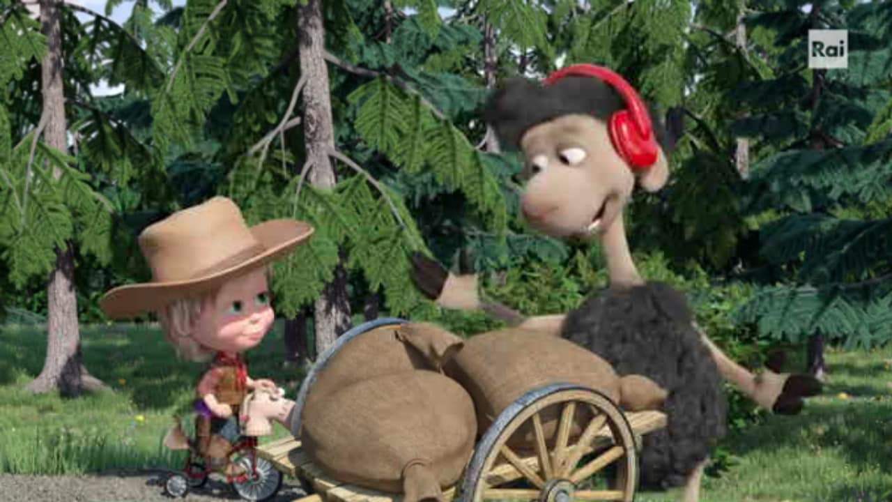 Masha e Orso - Filastrocche per tutti - S1E13 - Pecorella nera bee
