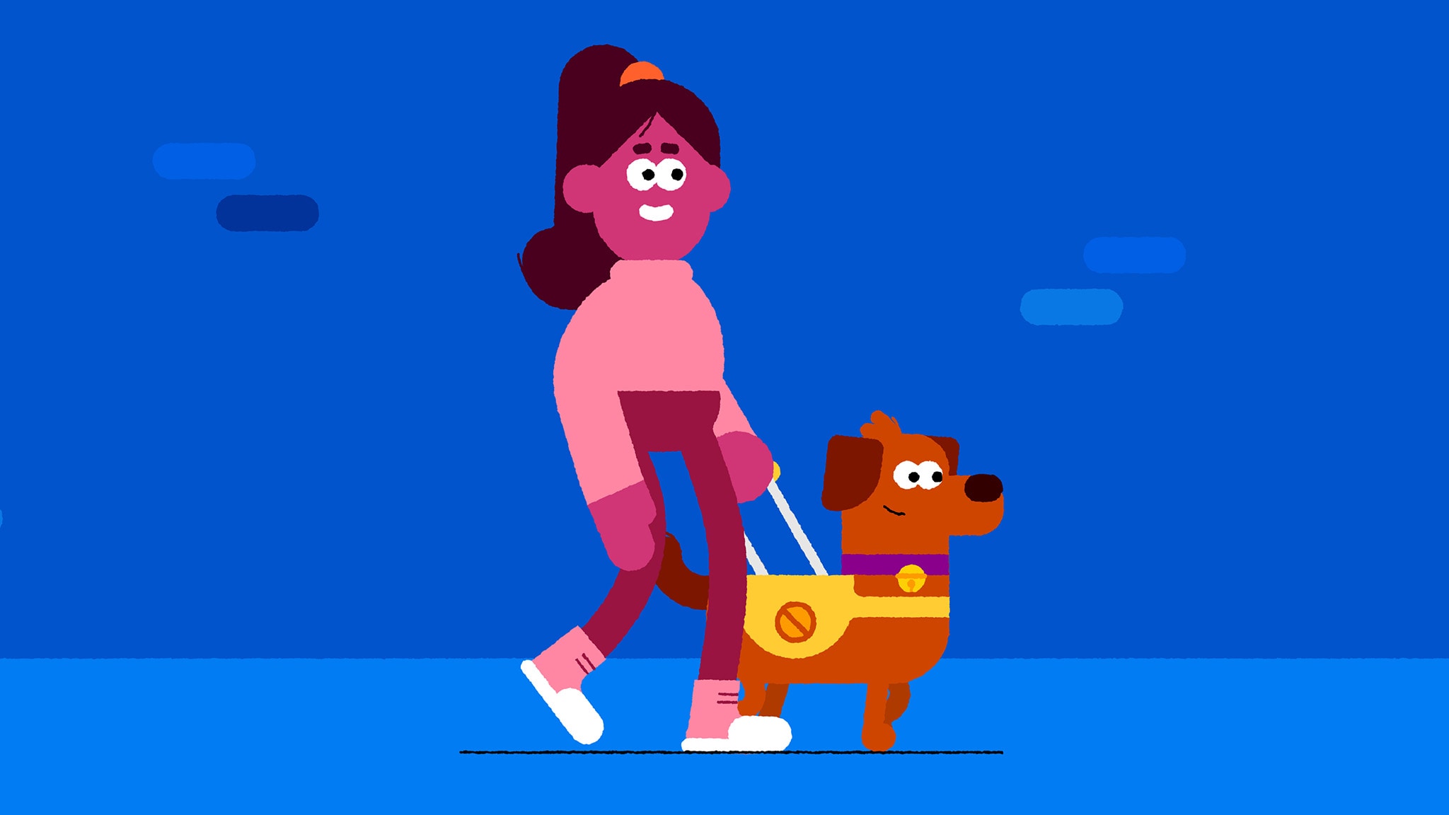 Maddie e Triggs - S1E46 - Lolo, il cane guida